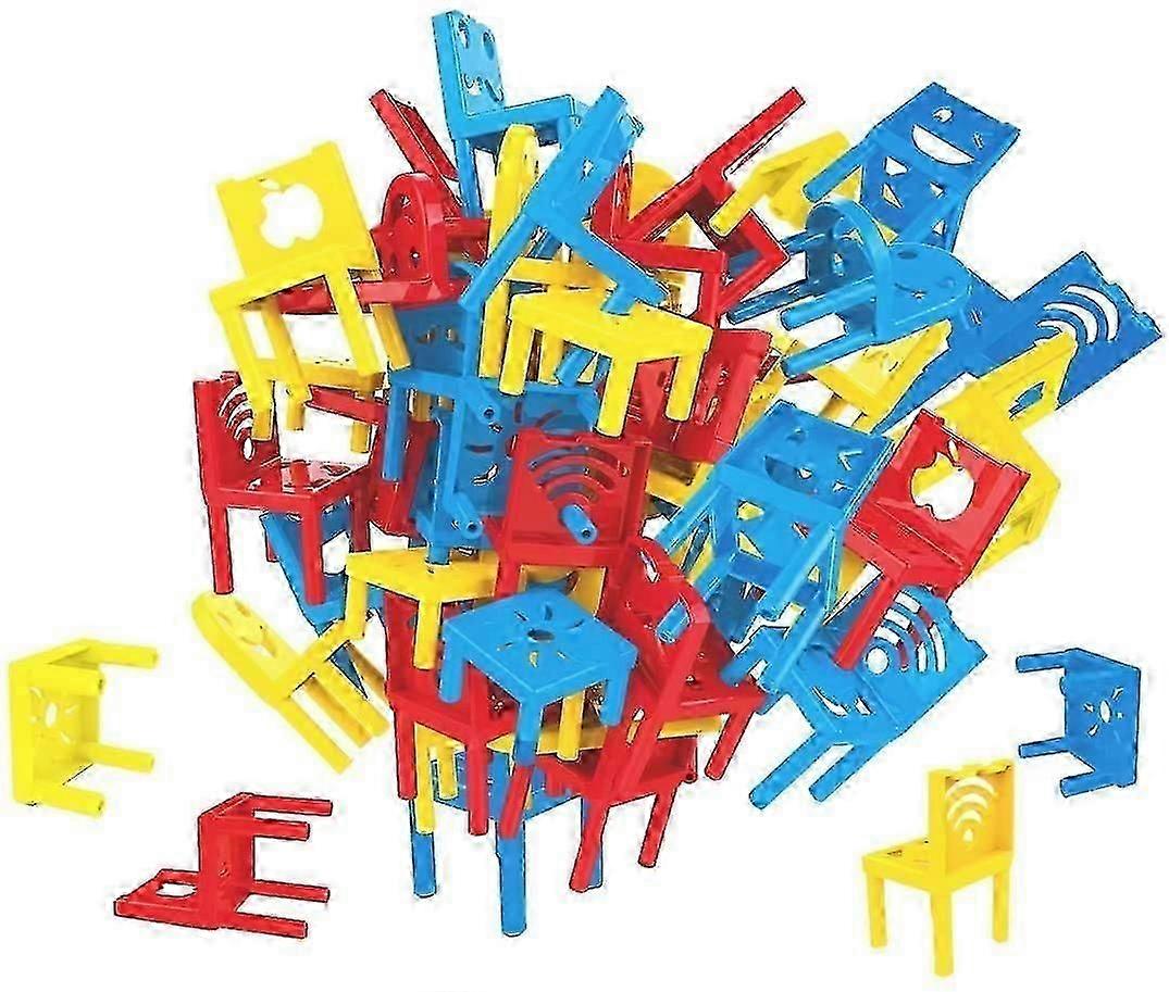 Stacking chair board game: Balance game for the whole family