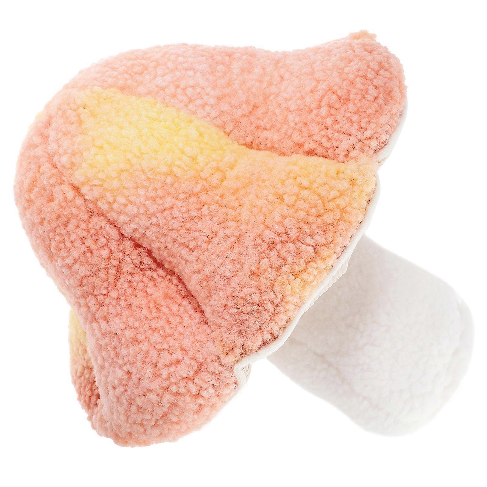 Cute Plush Mushroom Pillow Cozy Decorative Cushion for Home Soft Stuffed Doll Kawaii Design for Couch Sofa Decoration