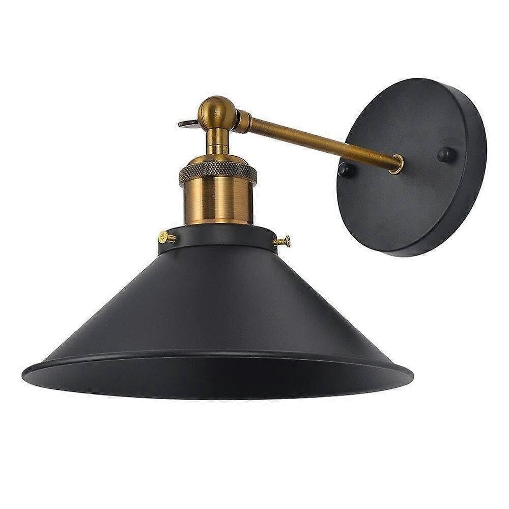 Wall Light Indoor Wall Lamp Black Matte Metal Finish E27 Compatible Modern Wall Lighting