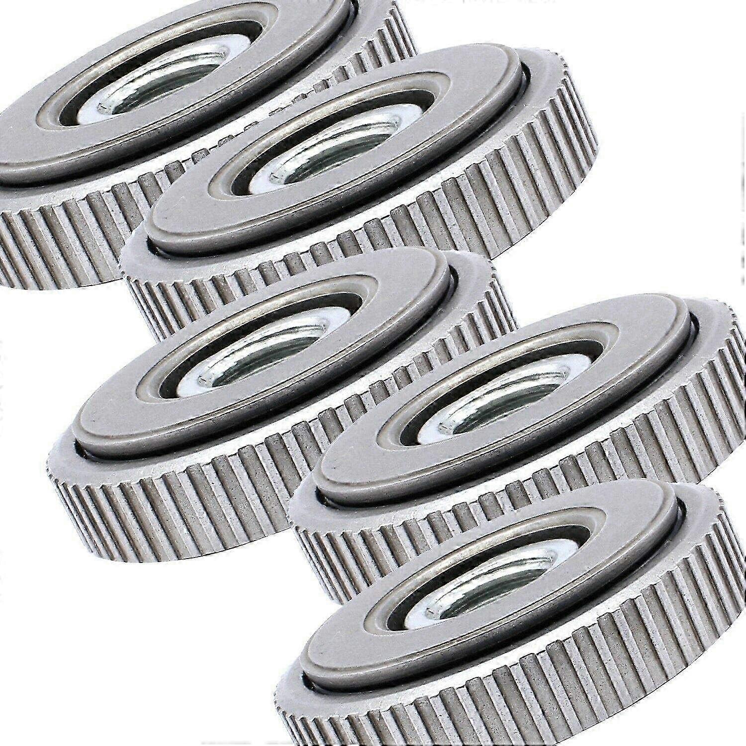 5-Pack SDS M14 Quick Release Nuts for Angle Grinders - Compatible with DeWalt, Flex & Bosch Models