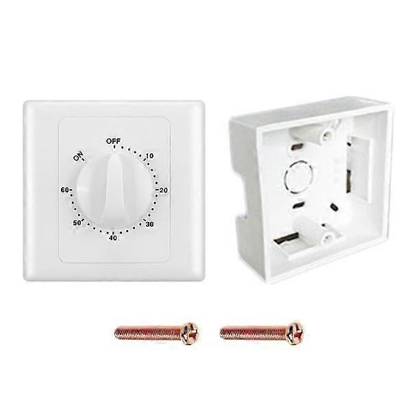 Timer switch Mechanical minutes Countdown Turn off automatically Turn off the power [OM] 60min 60min