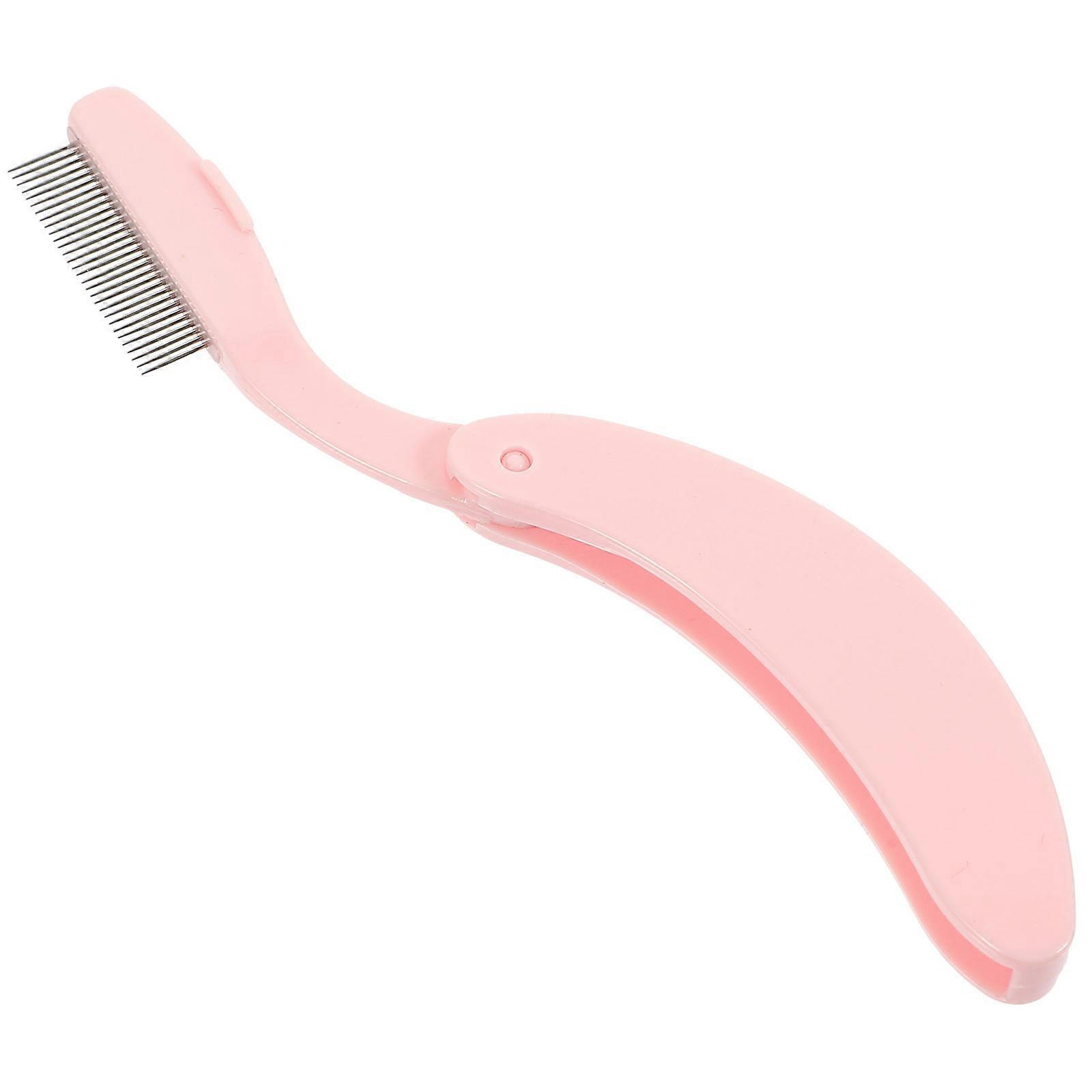 Van de de Kam van de wimperseparator het Ontwerp van de Tanden van de Metaaltanden voor Wenkbrauwen Make-up Reis 1Pcs