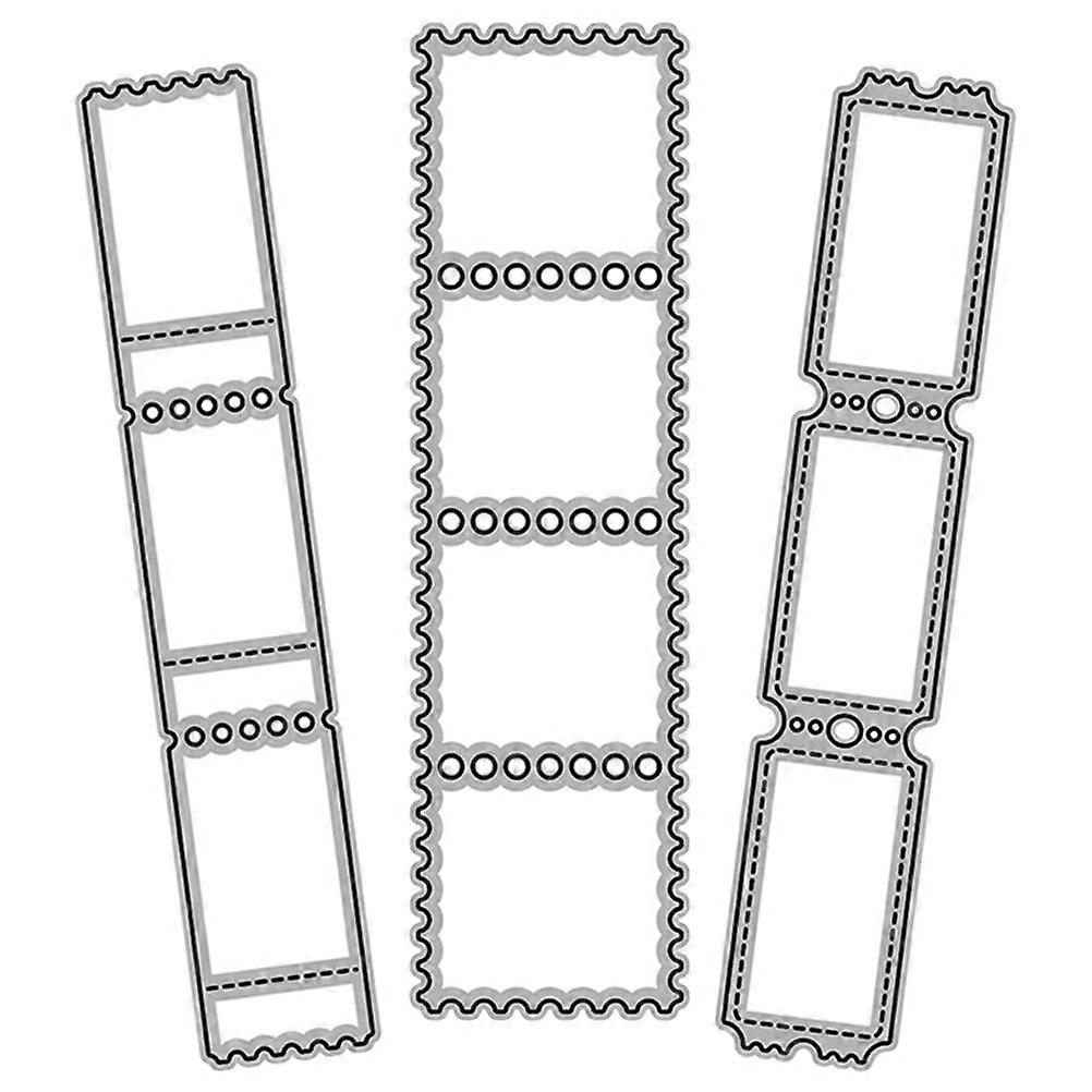 Stamp Crafts Cutting Die 1 Set For Handicraft Enthusiasts Overall Dimensions 5.74X3.81X0.08In Perfect For Creating Unique Greeting Cards