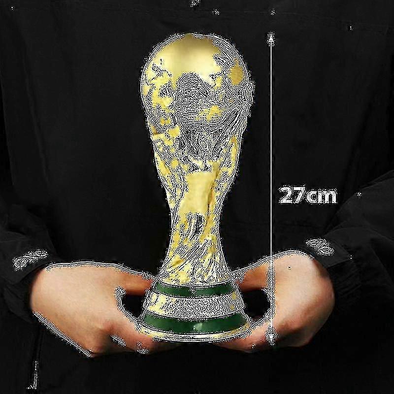 World Cup Football Trophy Resin Replica Trophy Model Soccer Fan Souvenir Gift
