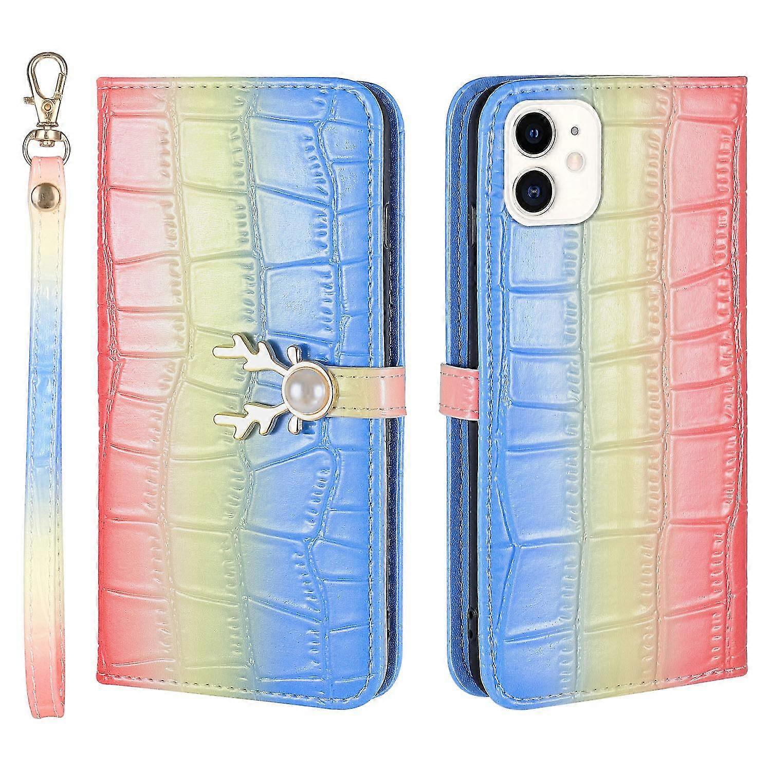 For iPhone 12 Phone Case With Strap