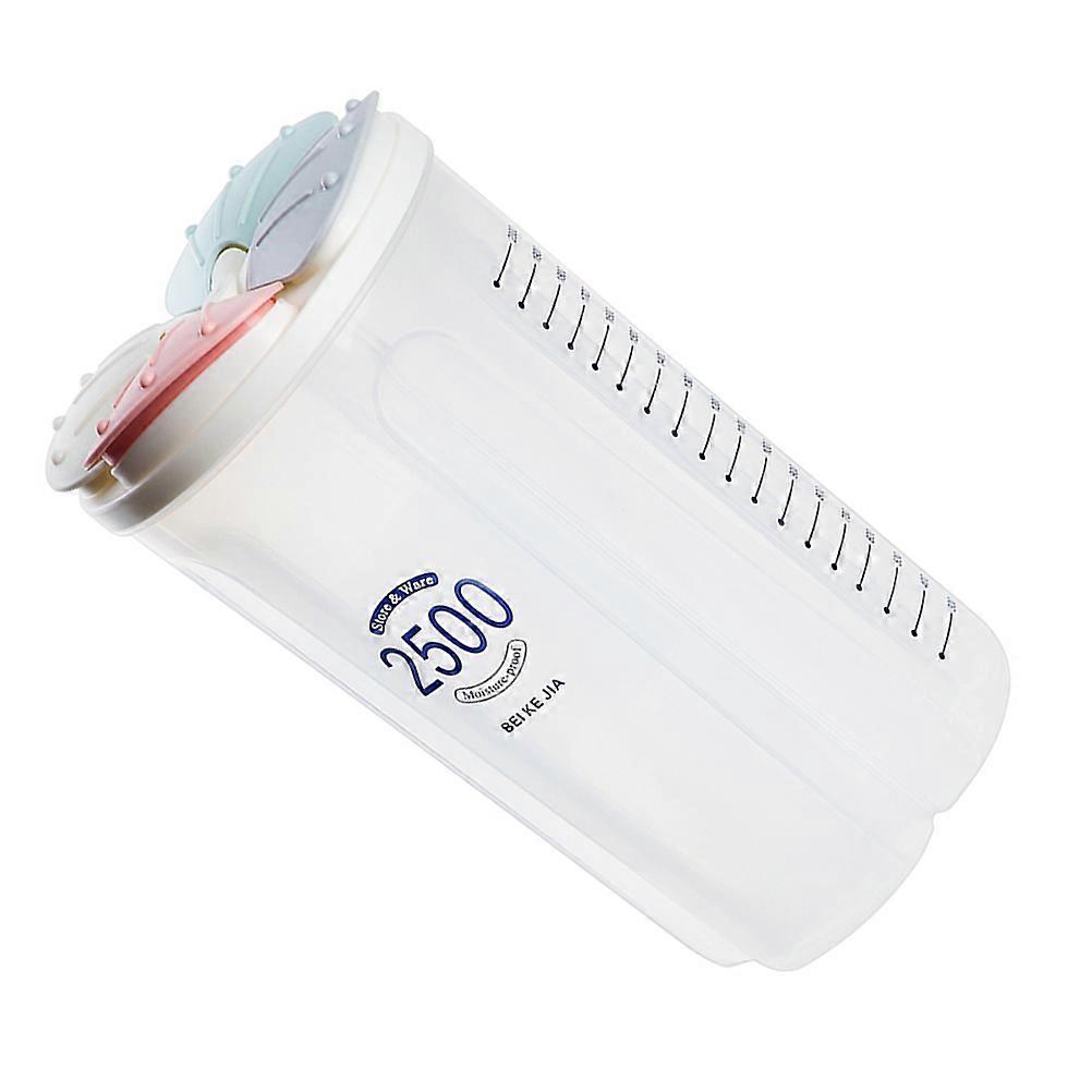 Plastic Sealed Can for Storage Made from PP Material Multi Slots
