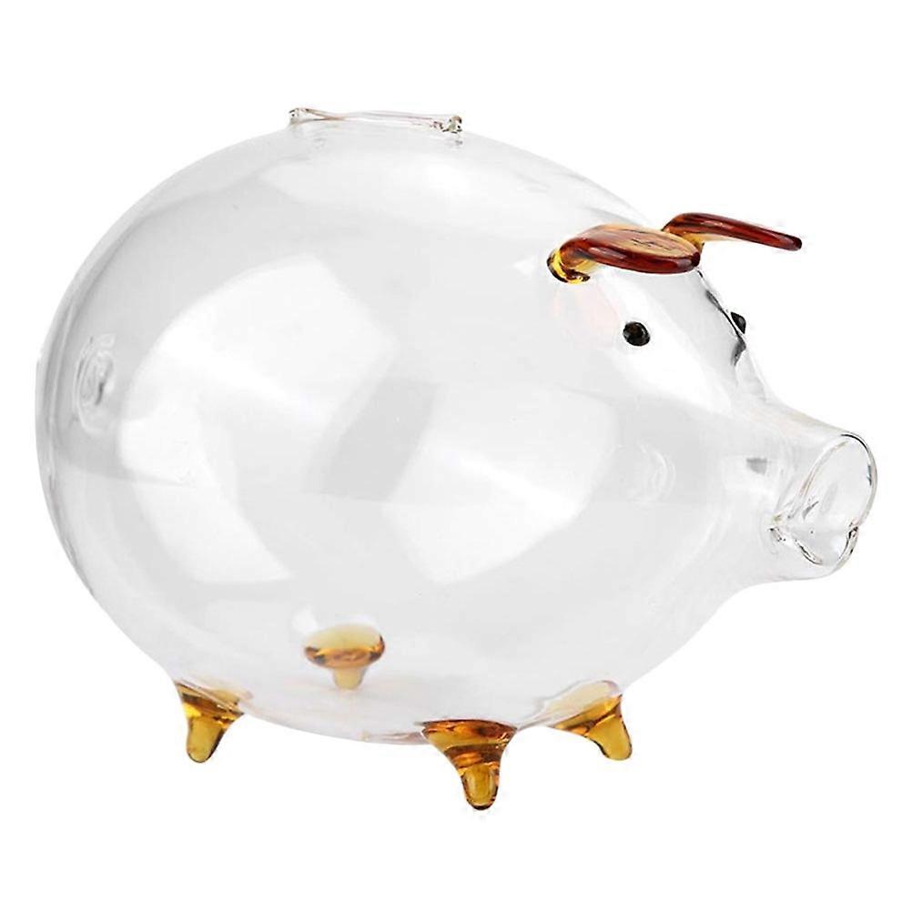 Adorable Piggy Bank For Kids Transparent Money Jar Promoting And Budgeting 1Pcs