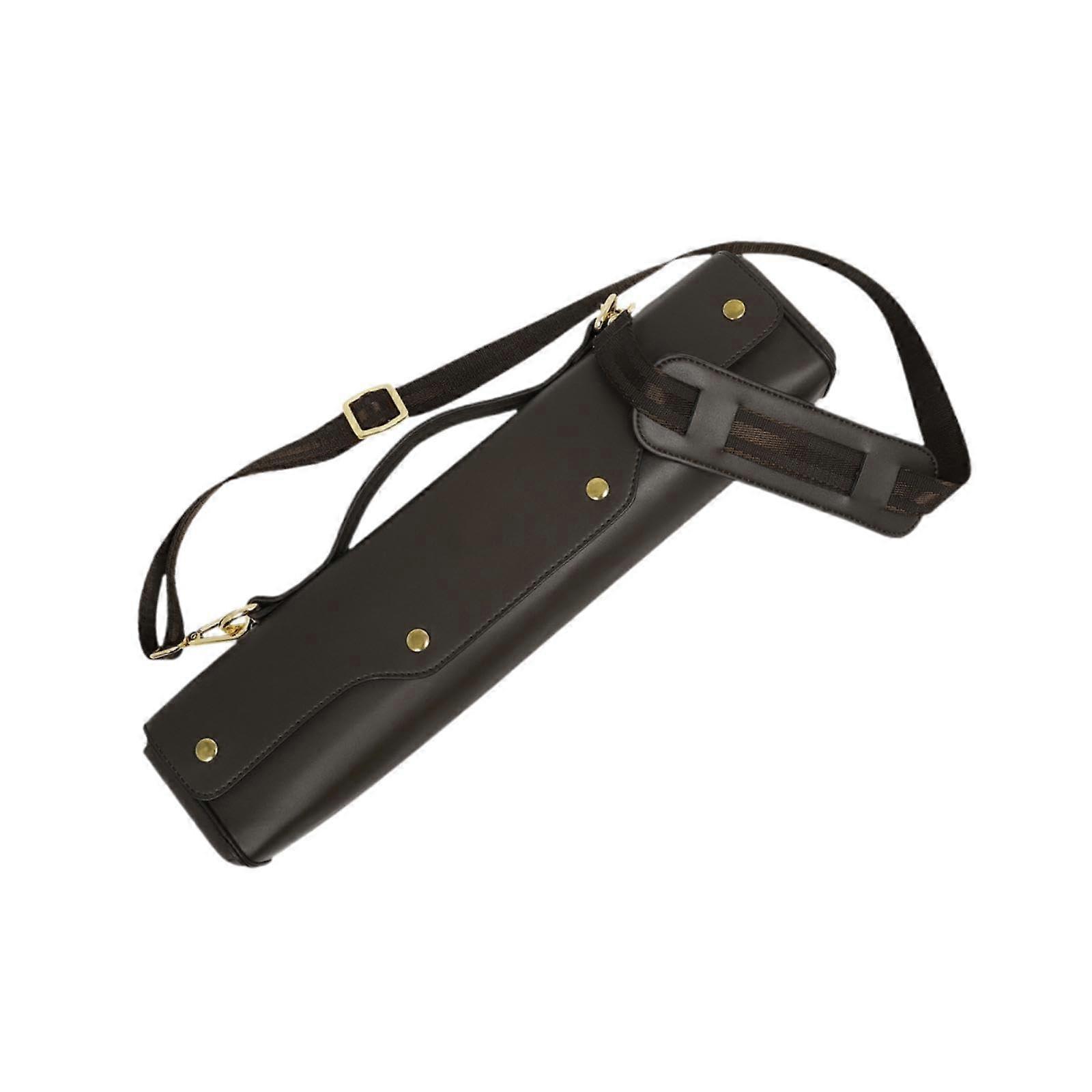 17 Hole Flute Carry Case with Shoulder Strap