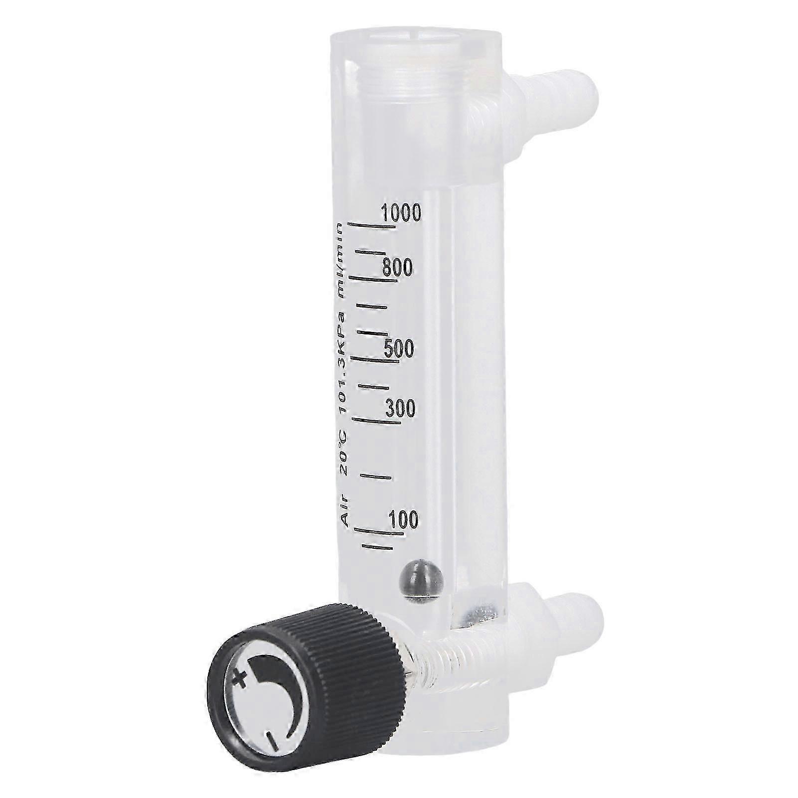 Gas Flow Meter Tester Air Adjustable Panel Measure Control Flowmeter 101000ml/min