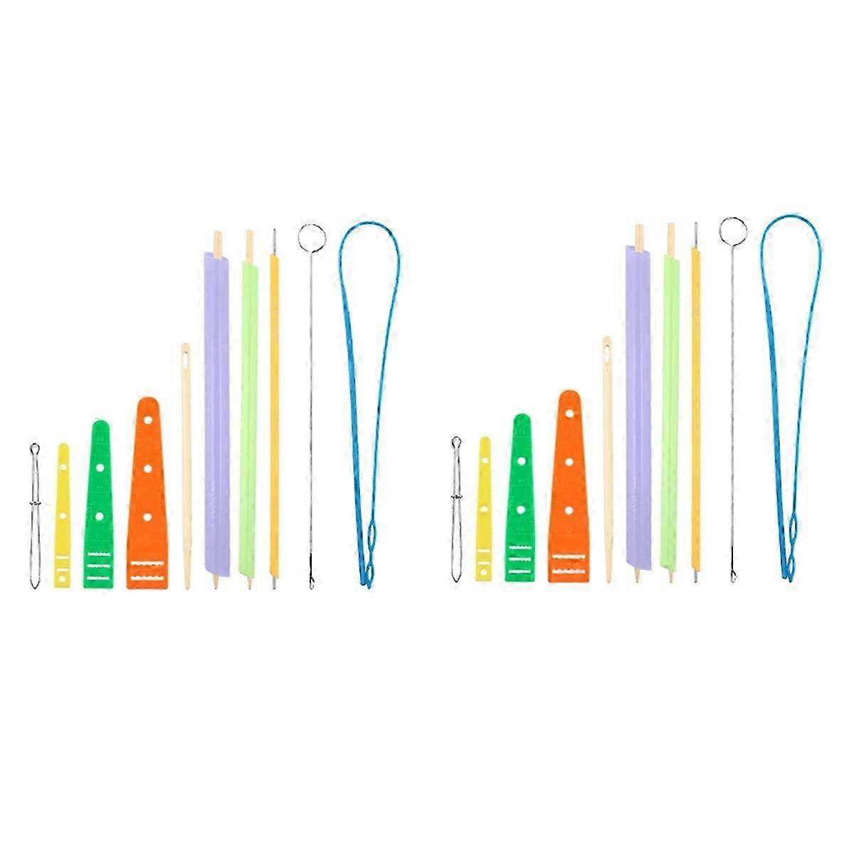 Sewing Drawstring Threader Tool with Versatile Fabric Tube Turner