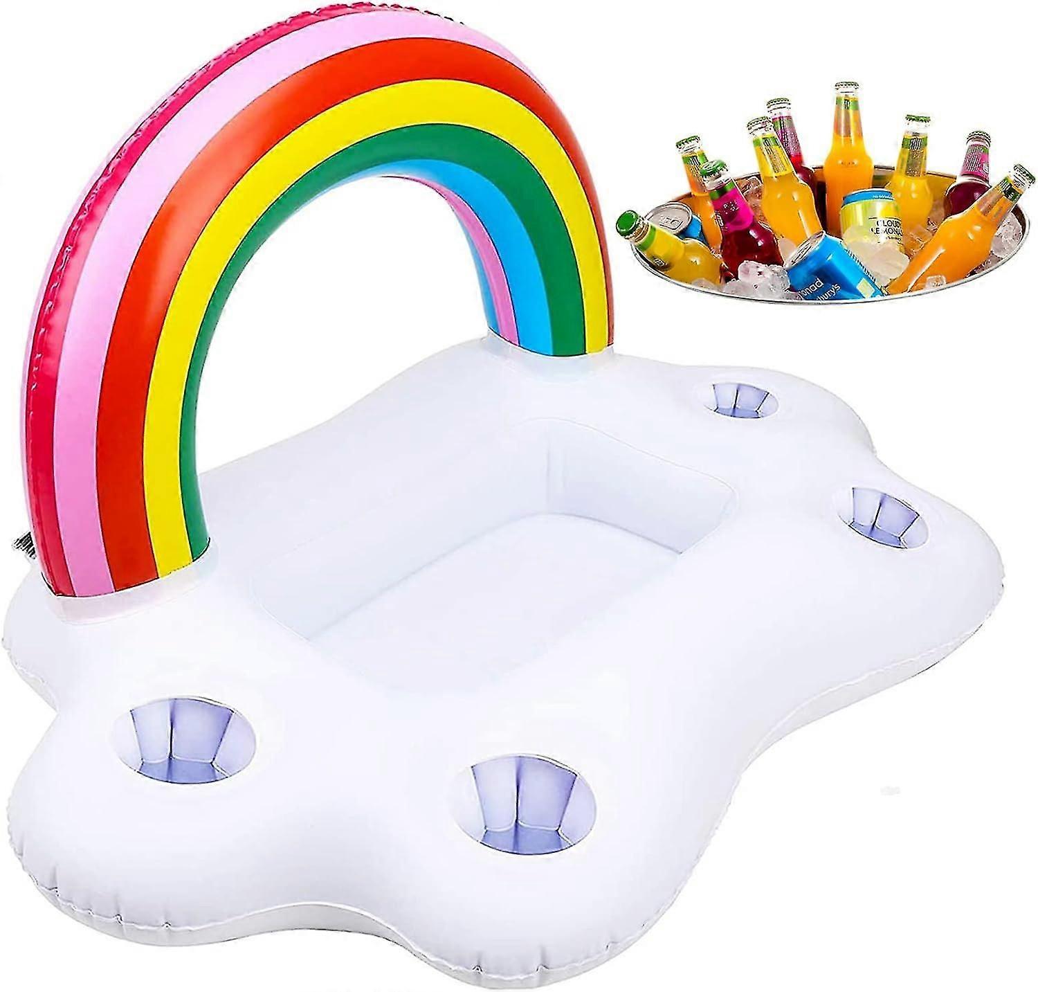Swimming pool buoy, floating swimming pool bar, inflatable swimming pool bar, swimming pool bar, inflatable cup holder, inflatable palm tree