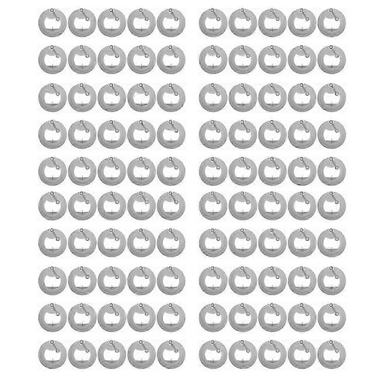 100 Stück NFC Ntag213 Nfc Etikett Aufkleber 13,56 MHz ISO14443A 213