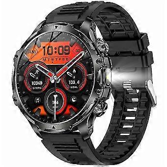 AK75 Silicone Strap Smart Watch Bluetooth Call Heart Rate Sleep Health Monitoring Sports Watch