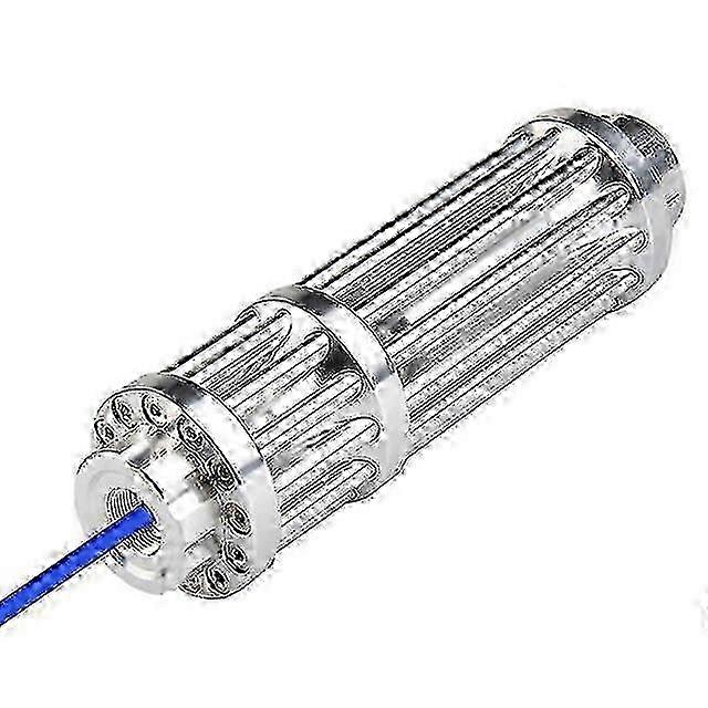 2025 Leistungsstarker blauer Laserpointer 450nm 10000m fokussierbarer blauer Laserpointer Brennen Laserpointer Burn Match Kerze beleuchtete Zigarette