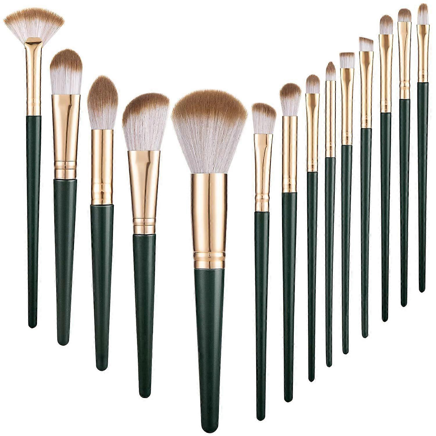 14 Piece Makeup Brush Set, Professional Makeup Brush Synthetic