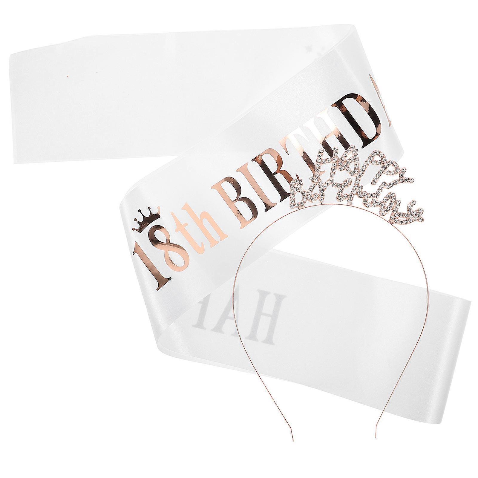Birthday Strap 1Set Party Crown Decoration for Birthday