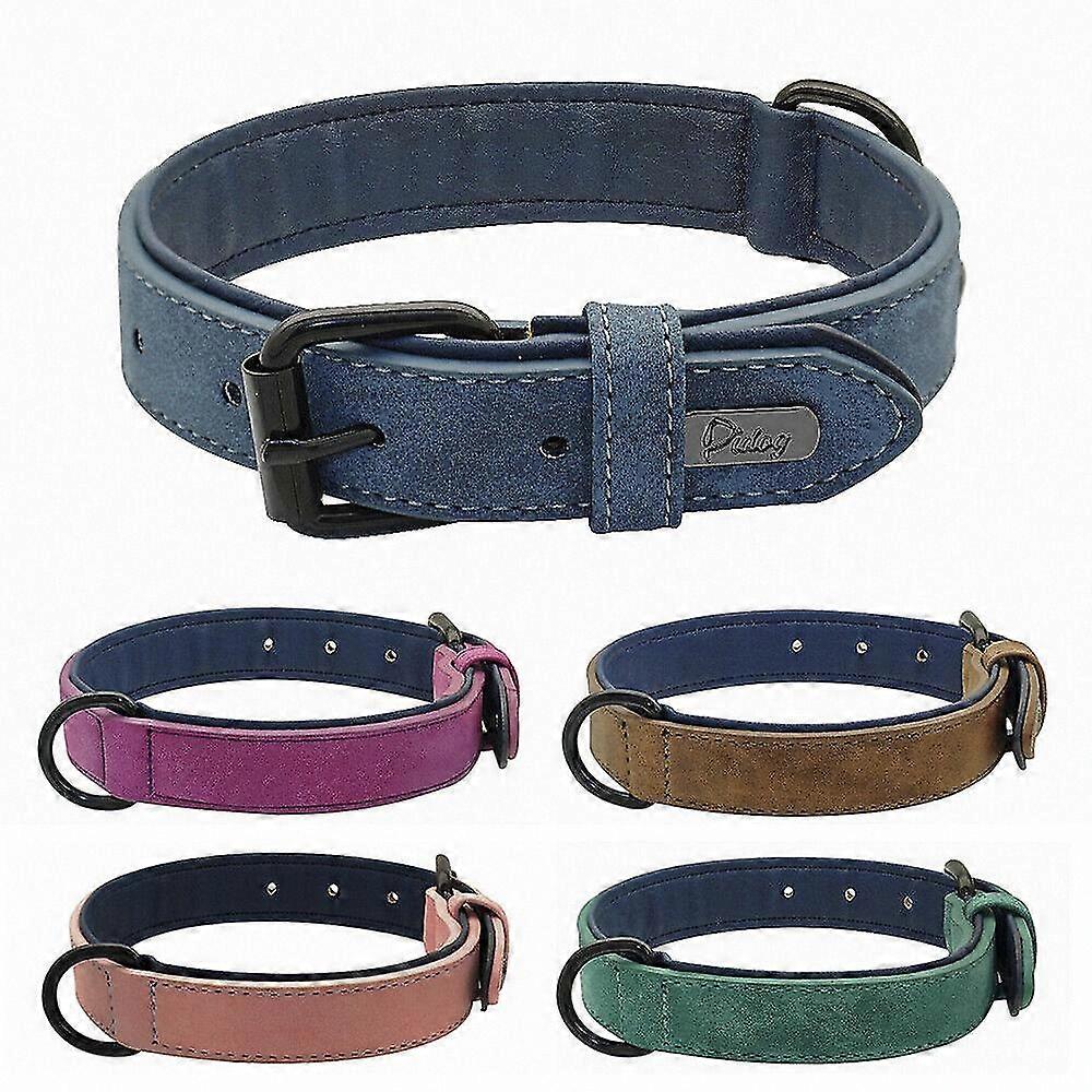 Durable Adjustable Dog Collar with Soft Padding for Comfort and Strength