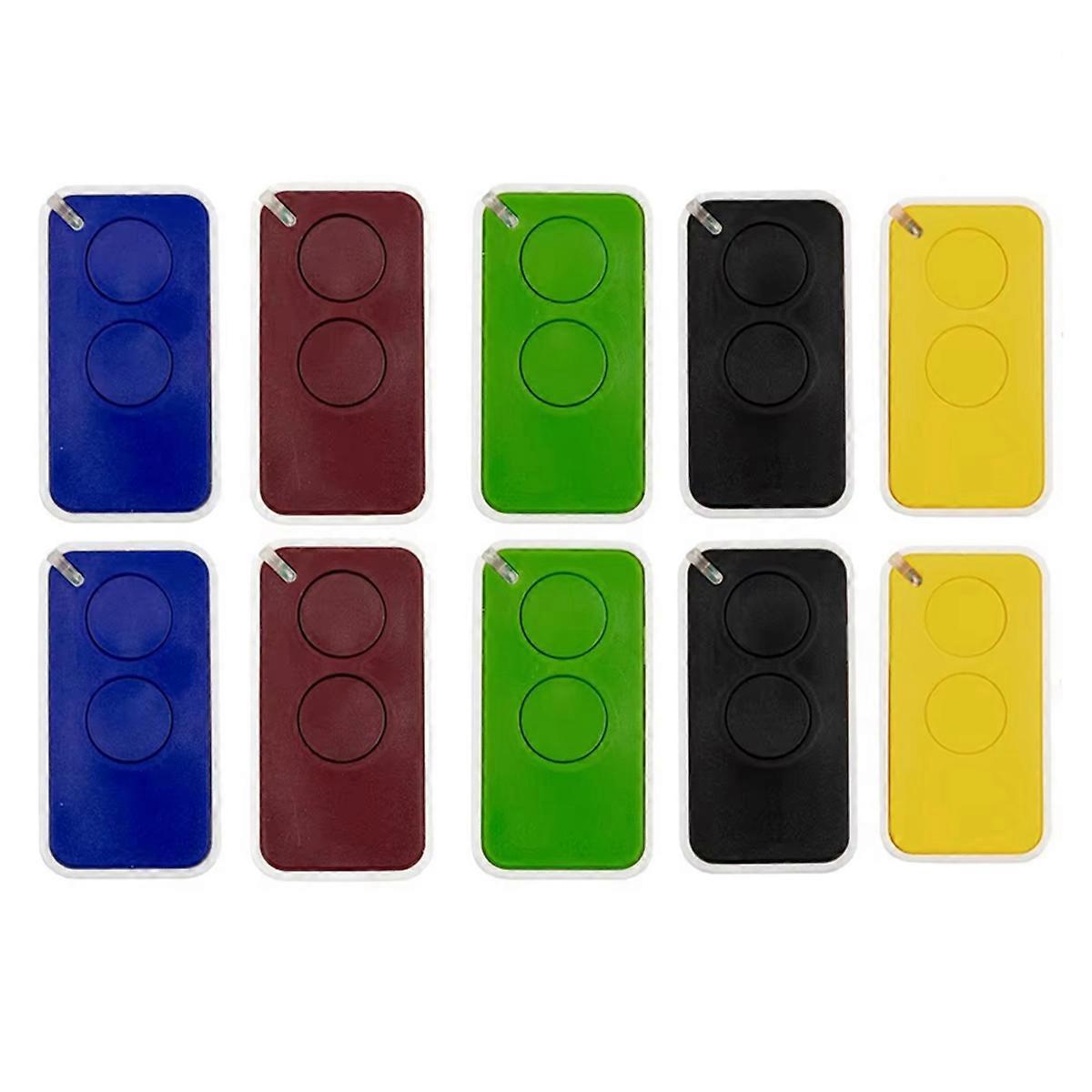 10PCS for NICE Garage Door Remote Control 433MHz Wireless Rolling Gate Controller for NICE INTI 2 1 INTI2 INTI1