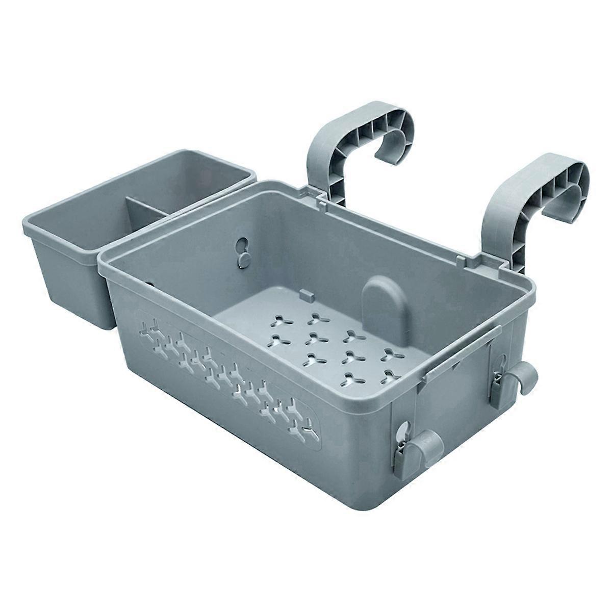 Poolside Storage Basket, Above Ground Pool Accessories, Swimming Pool Storage Basket