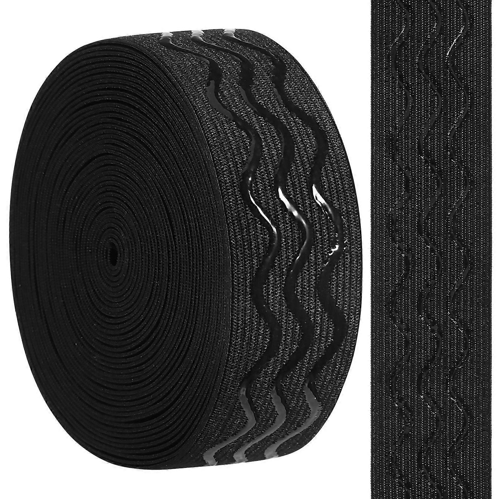 1 Roll Elastic Band Wide Flat Elastic Strap For Garment Sewing Elastic Band Gripper Band Pants Waistband Elastic Ribbon Trim 5m