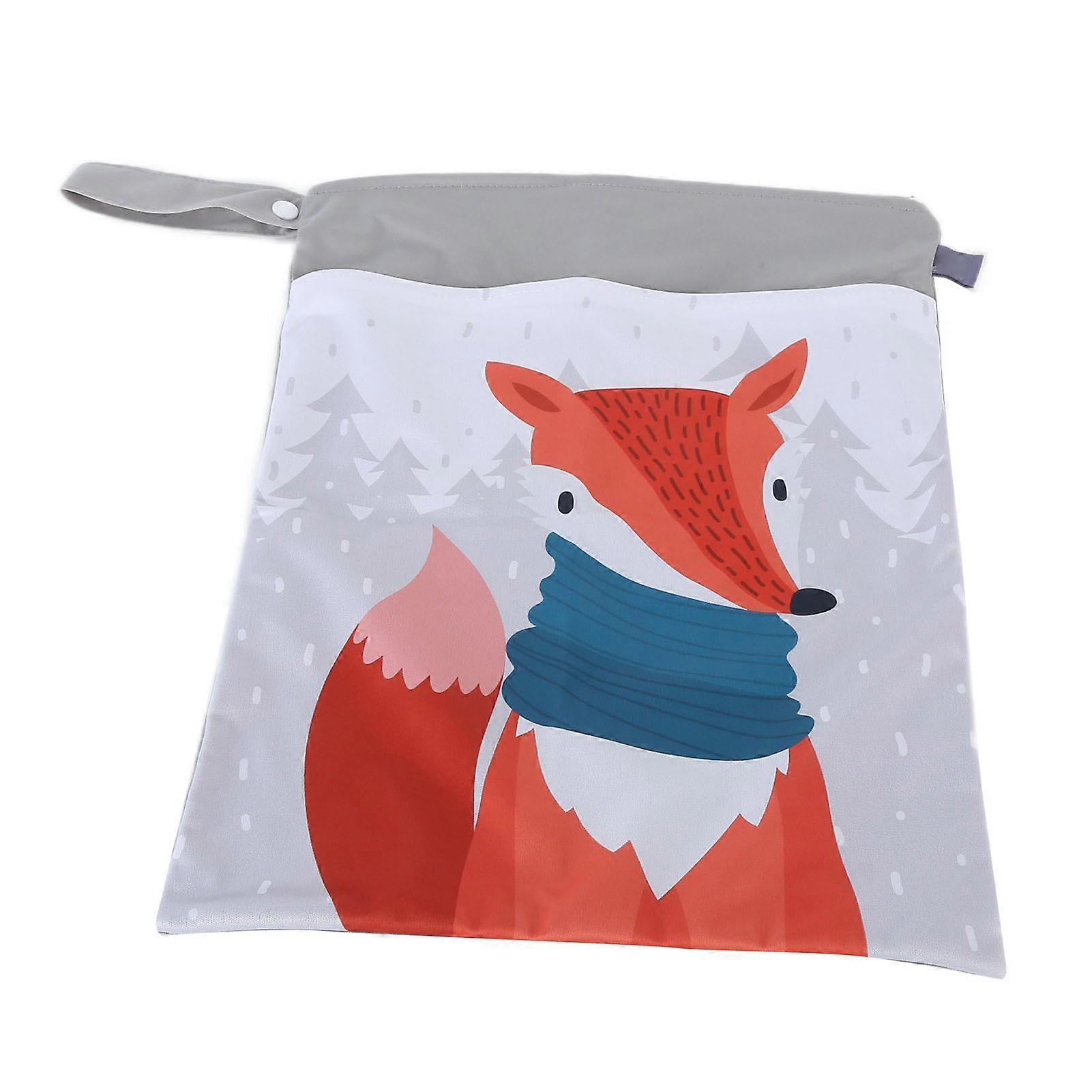 Waterproof Wet Bag with Double Zipper 30x40cm PUL ES006-QW41