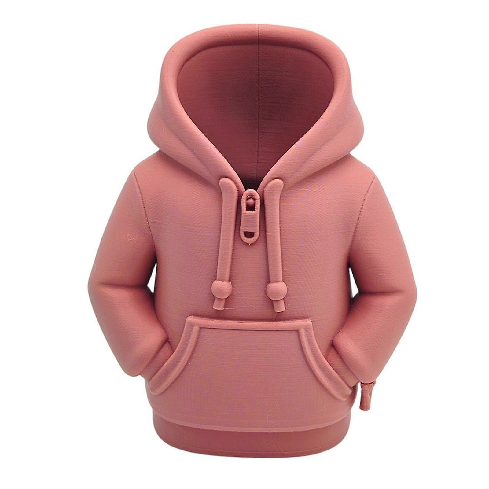 Unique Sweatshirt Pocket Design Printed Pen Cup With Multiple Color Option Desktop Decoration For Home School Use Multicolor