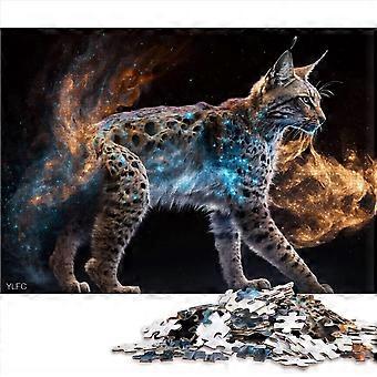 quebra-cabeças para adultos 300 peças Animal Lynx Puzzle para adultos Madeira Jigsaw Melhor presente para adultos e criançasWD3083