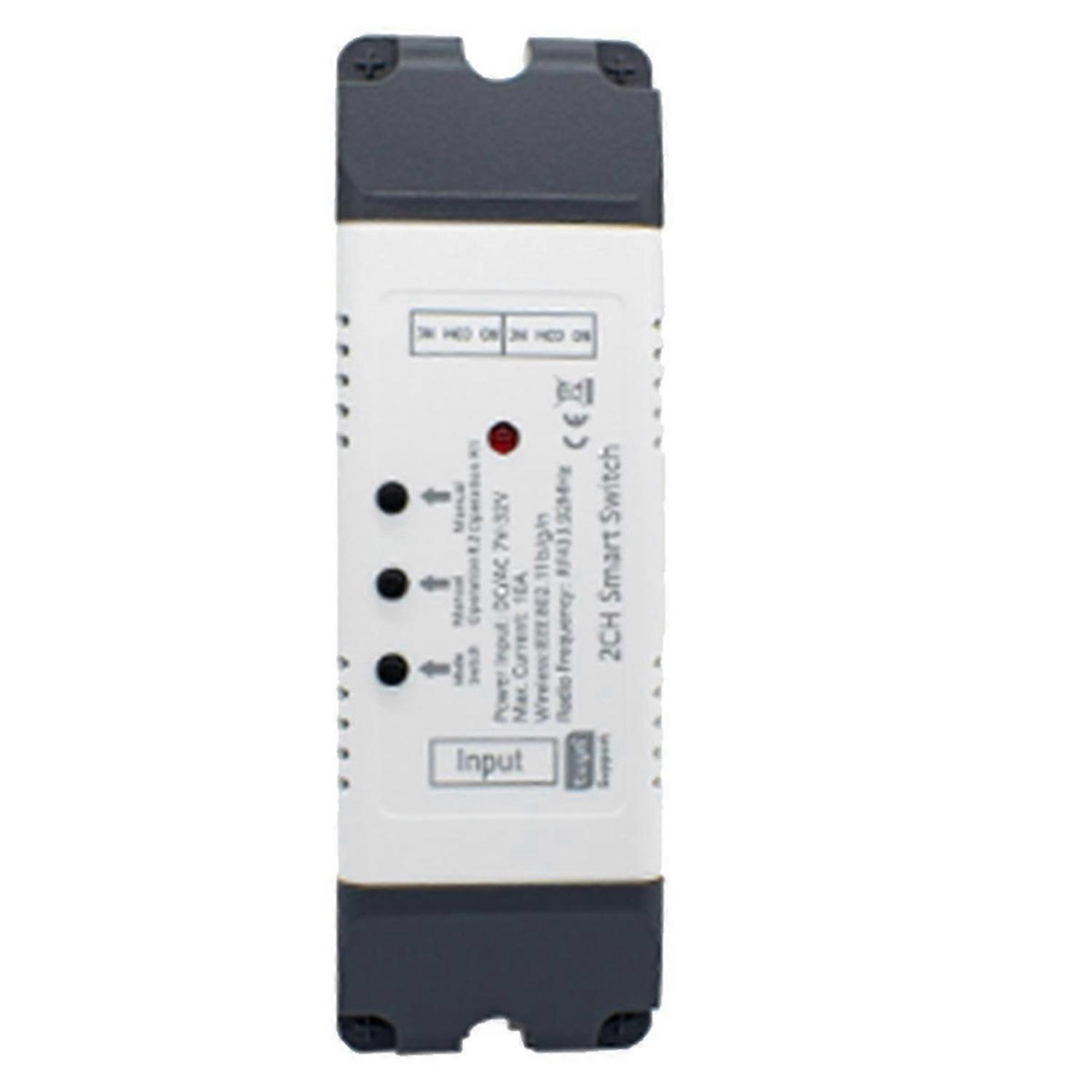 Tuya Smart Wifi Electric Linear Actuator Motor Controller,DC AC 2 Channel Switch,RF433 Remote,2CH Pulse Module Relay