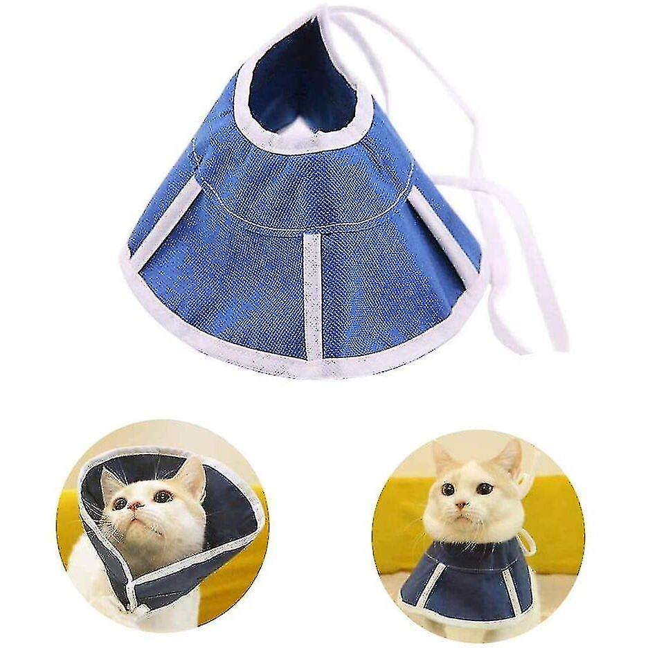 Soft Adjustable Cats Dogs Surgery Recovery Collar