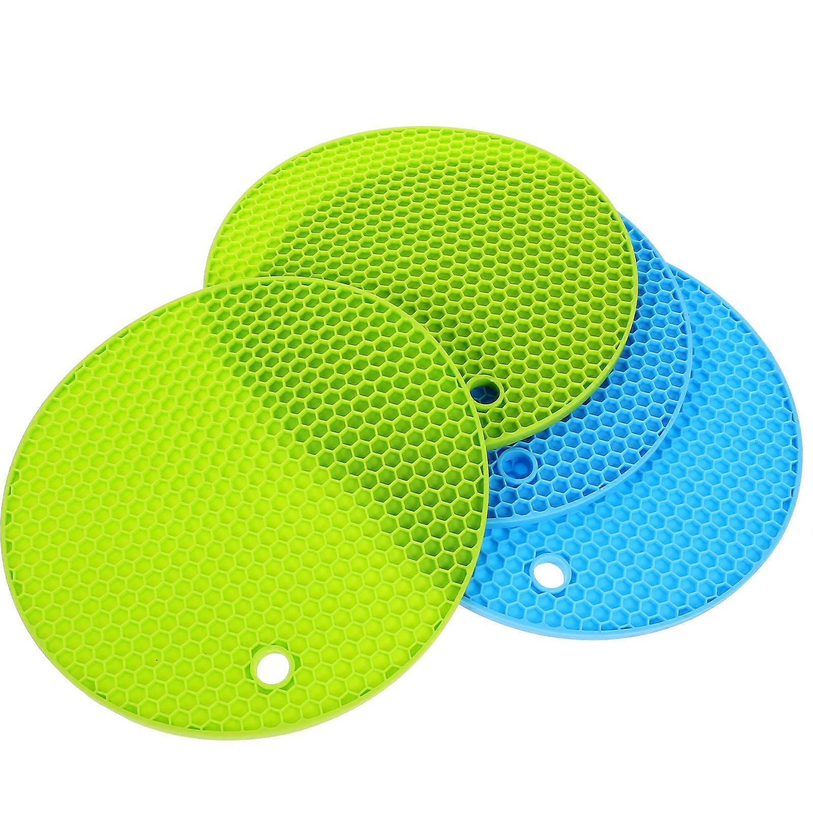 Jar Gripper Pads Silicone Bottle Opener Pads Multi-Functional 8Pcs Set
