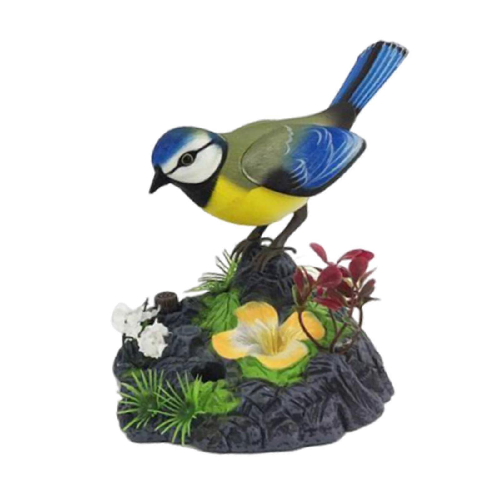 Electronic Bird Toy Voice Control Interactive Simulation Chirping Office Desktop Decoration
