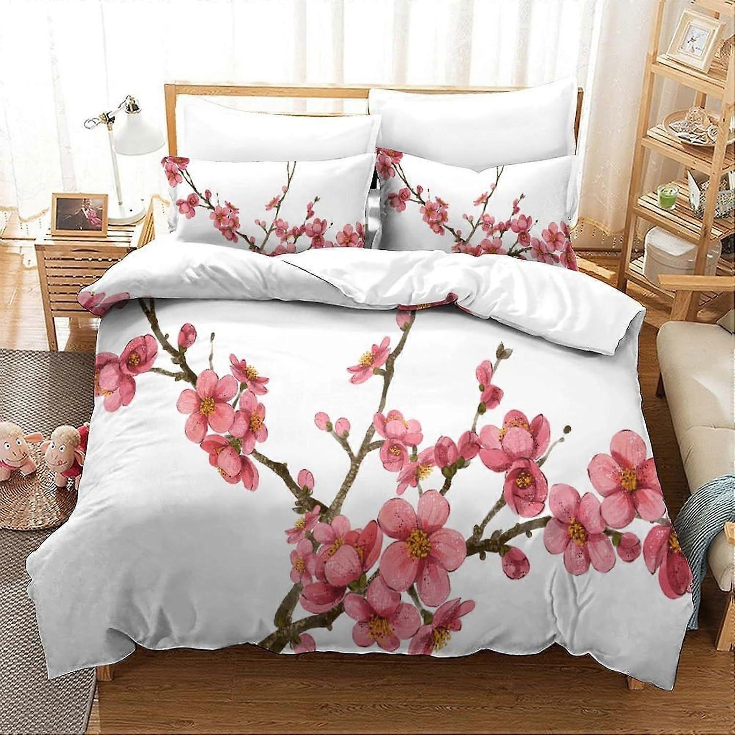 Toy Story Duvet Cover 3 PCS Hotel Quality Quilt Cover Bedding Set Bed Covers with Pillowcases with Zipper Closure Breathable Stylish Comforter 140x200