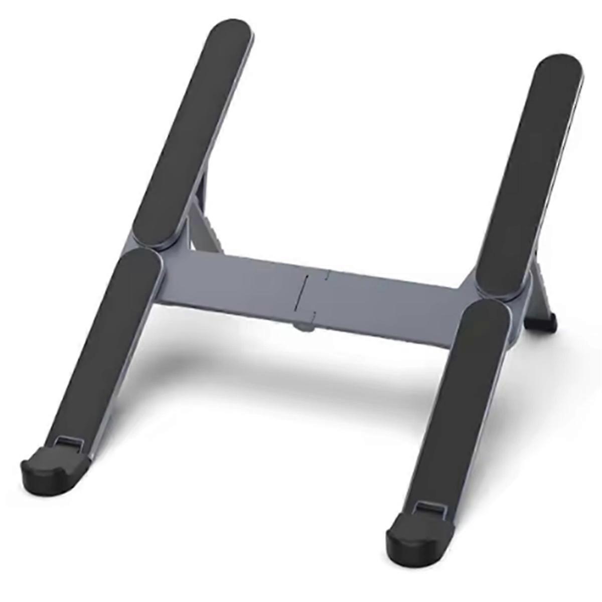 Metal Mini Foldable Laptop Stand Adjustable Angle Portable Notebook Holder for 10-17 Inch Laptops I