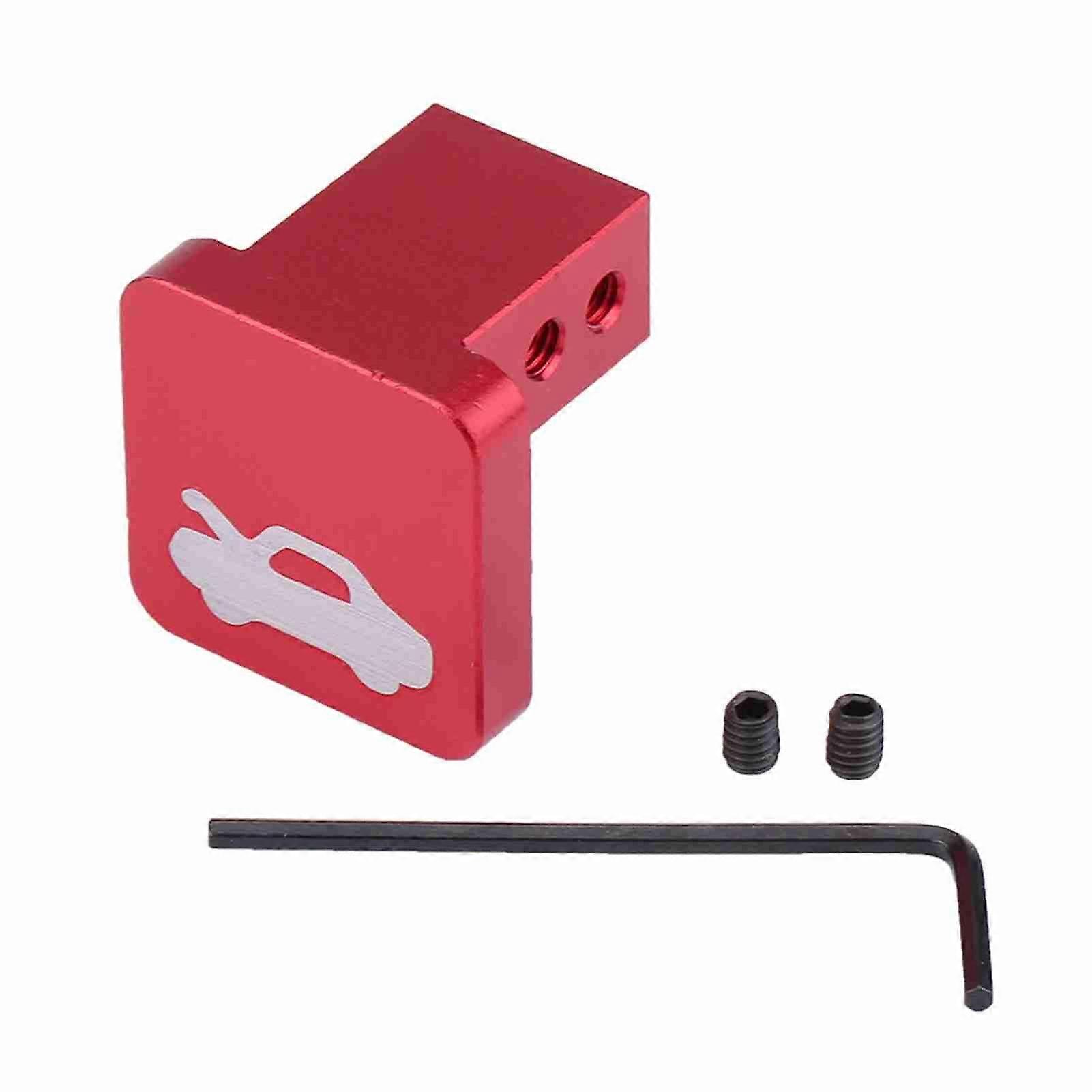 Hood Release Latch Handle Opener Repair Kit for Civic CRV Element Ridgeline (Red)