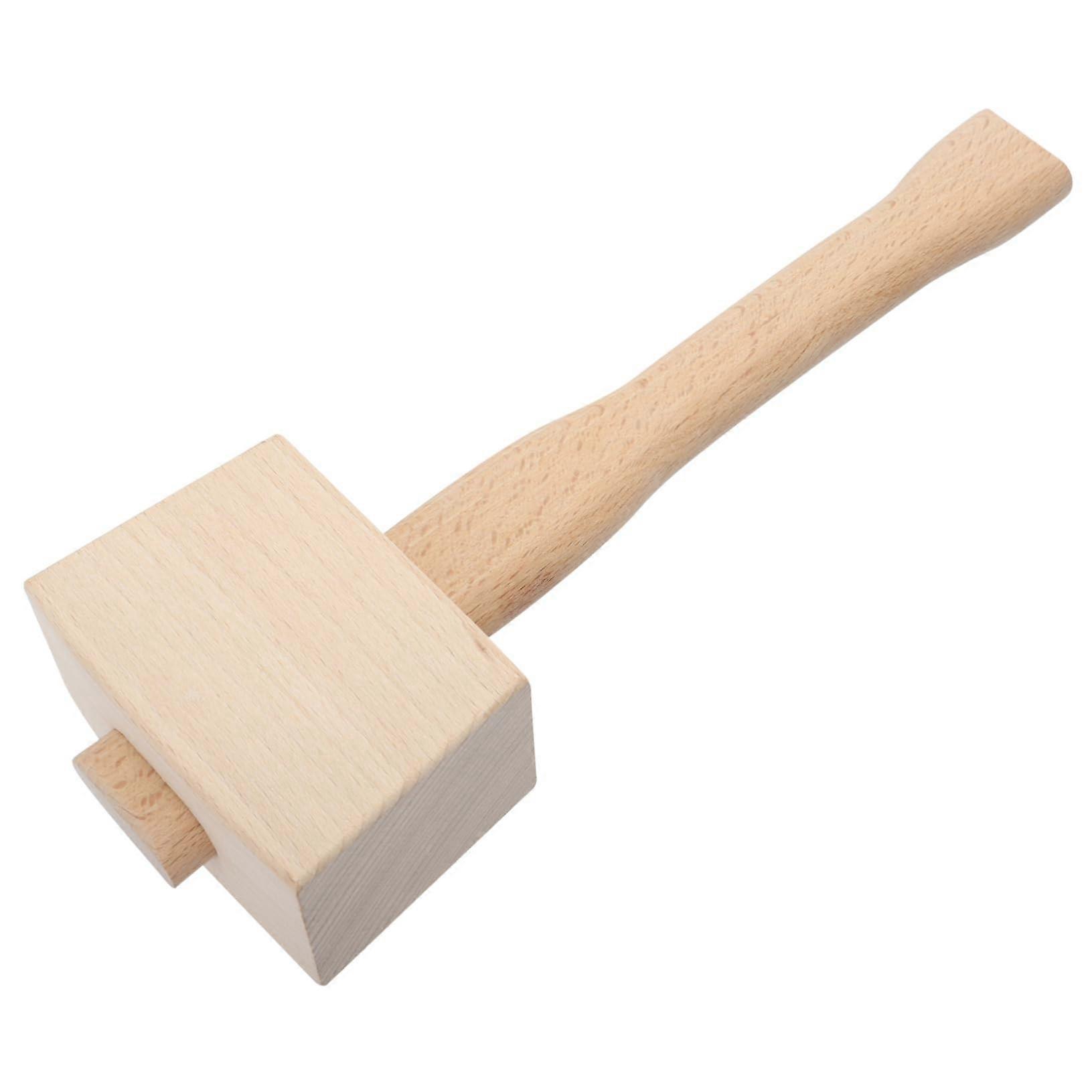 Woodworking Hammer Beech Mallet For Carpenter MultiPurpose Tool With Comfort Grip And Smooth Finish