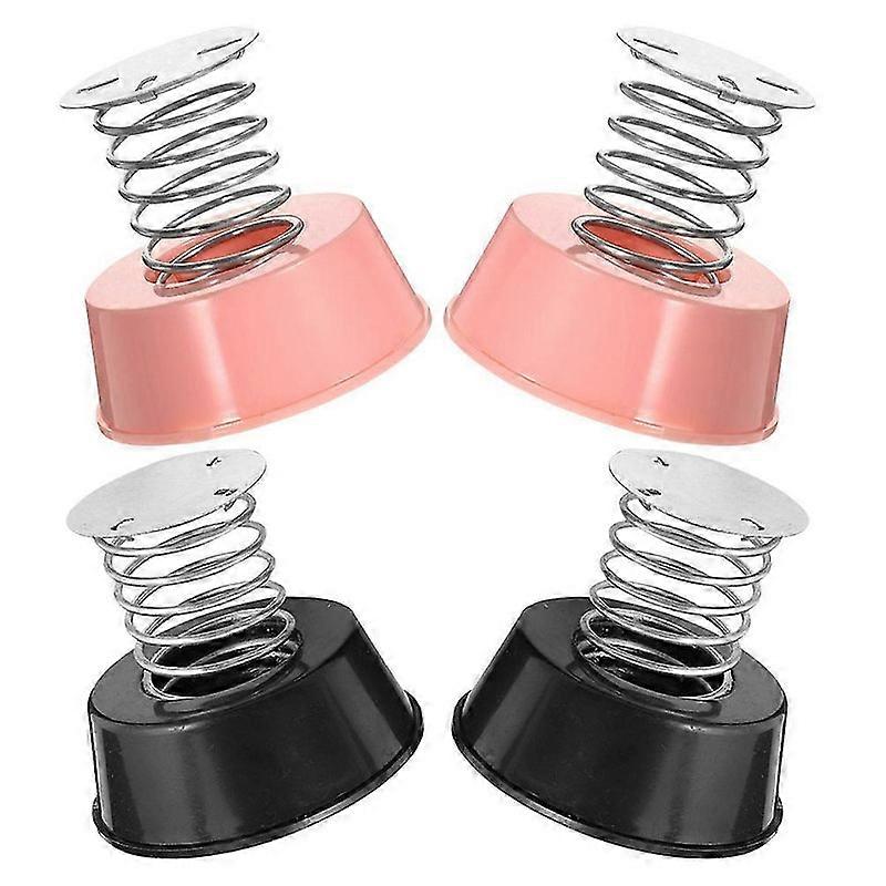 4pcs Doll Head Spring Bases for Dashboard – Stable Shaking Swing Stands for Car, Bicycle, Electric Scooter – Secure Fit Decorative Holders