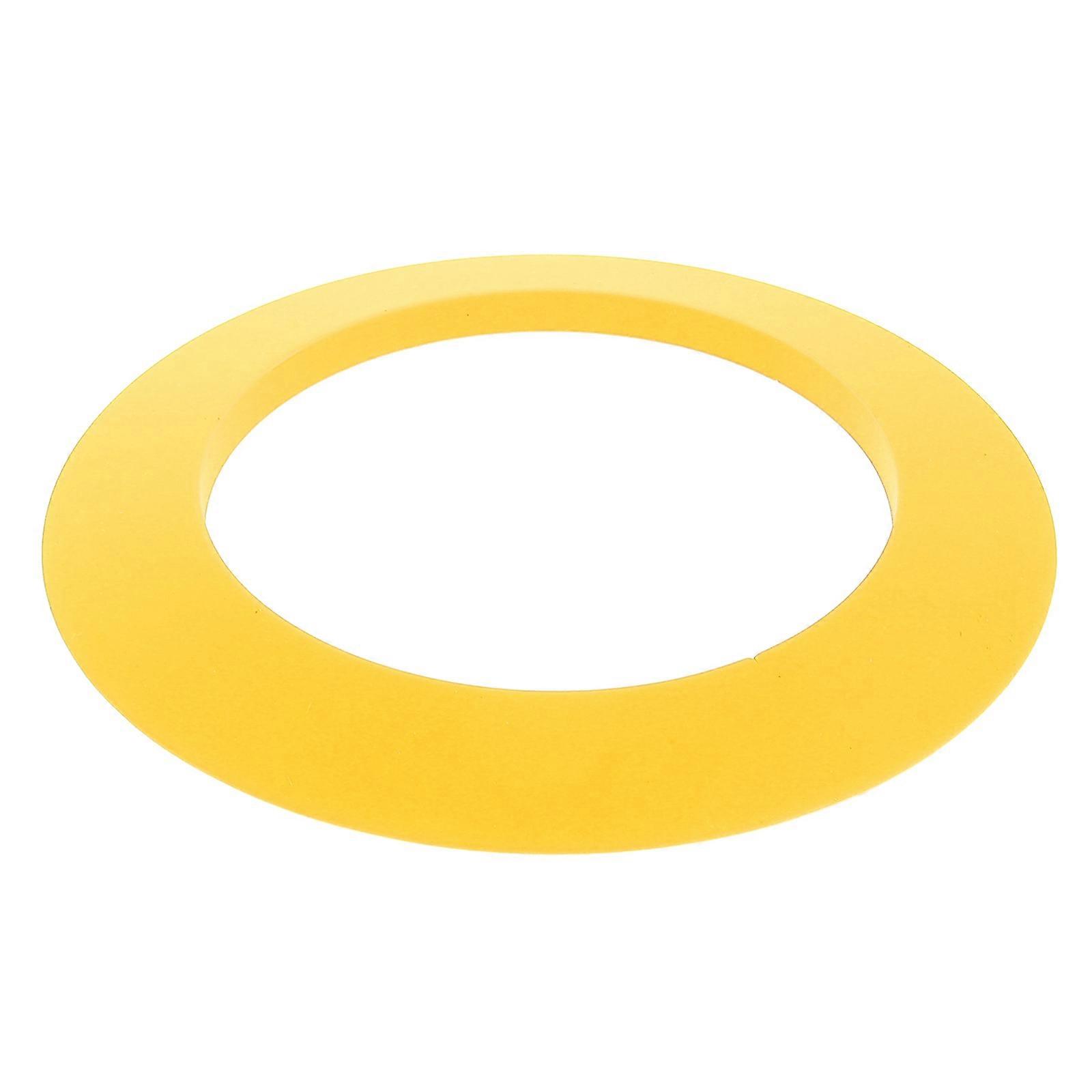 Golf Cup Ring for Golf Practice Equipment Portable Yellow Silicone