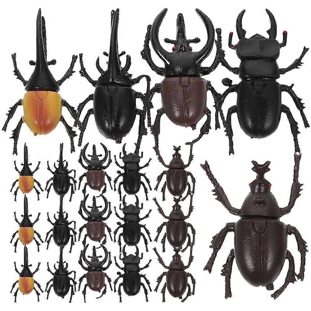 Tricky Uang Models for Prank 20Pcs PVC Realistic Insect Toys Set
