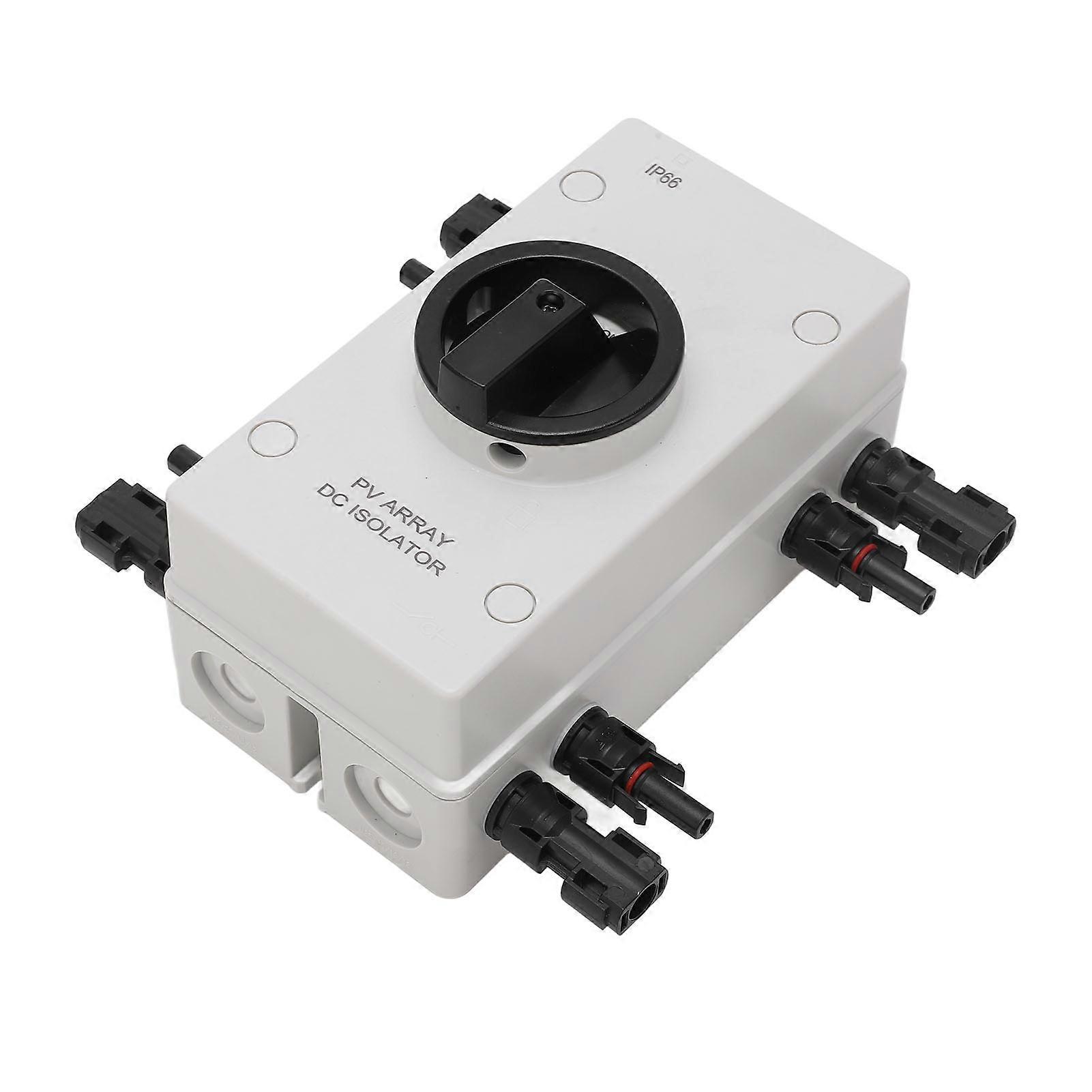Solar Disconnect Switch PV Isolator 32A 1000V IP66 Waterproof