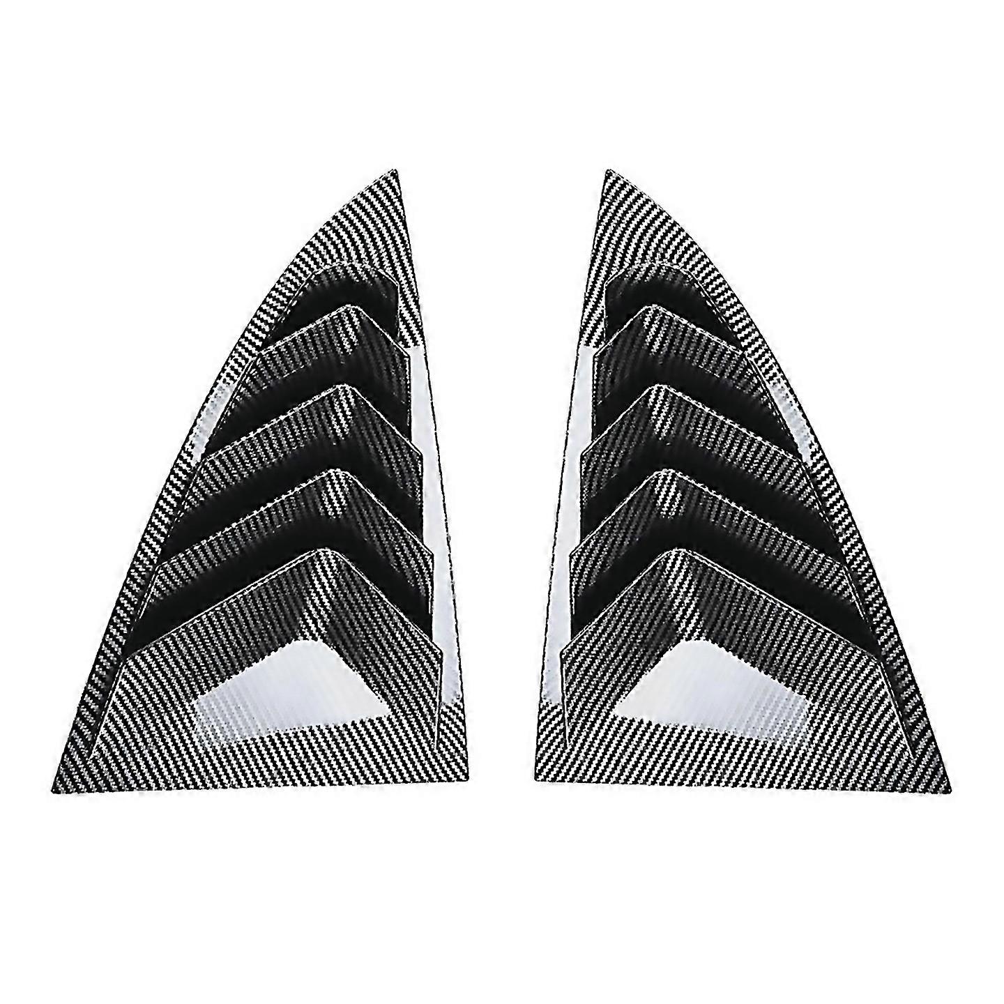 For Rear Car Window Shutter Cover For 2024 Carbon