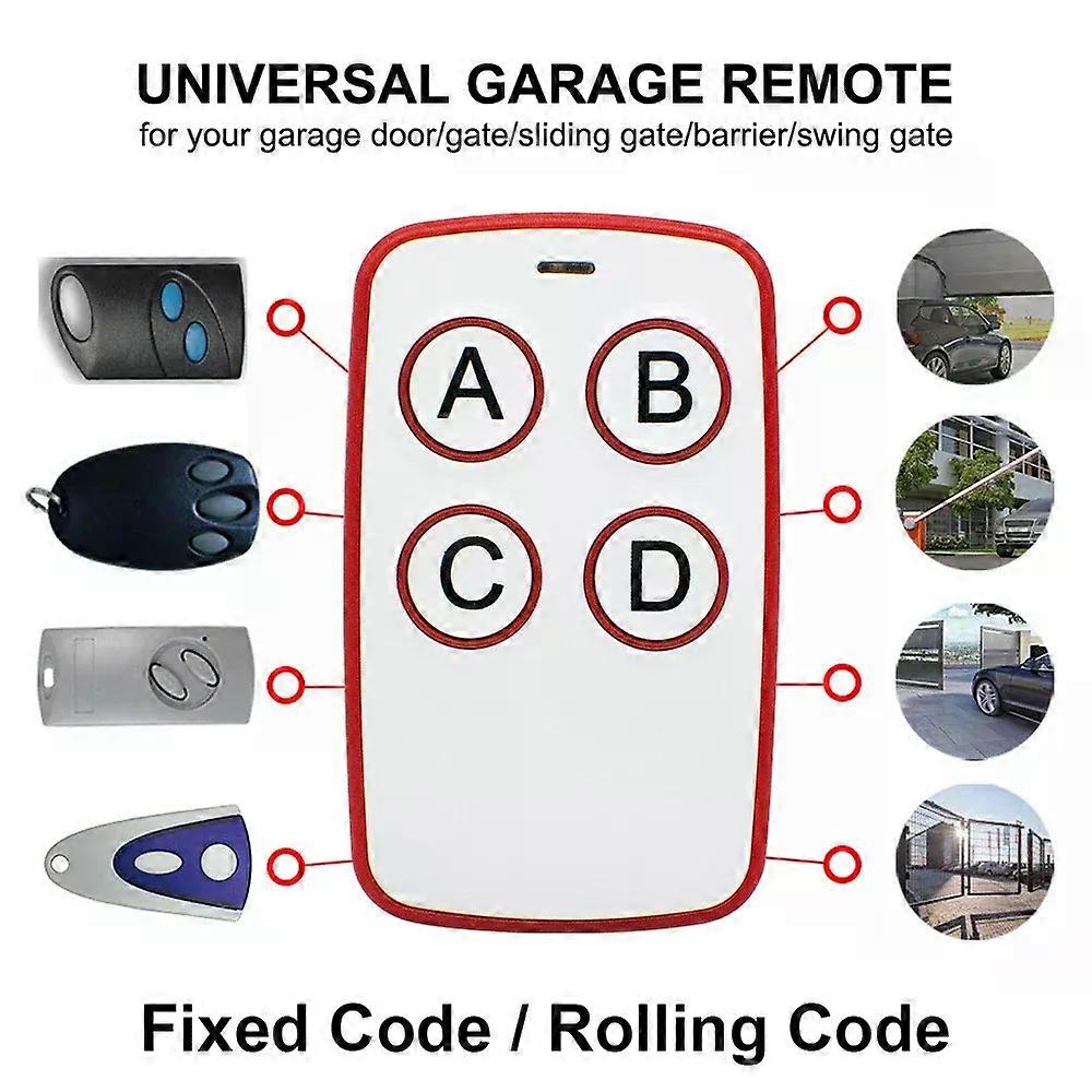 Multi-frequency 280-868mhz Universal Garage Remote Control Door Controller Gate Control 433MHz 315 390 MHz Copier Duplicator