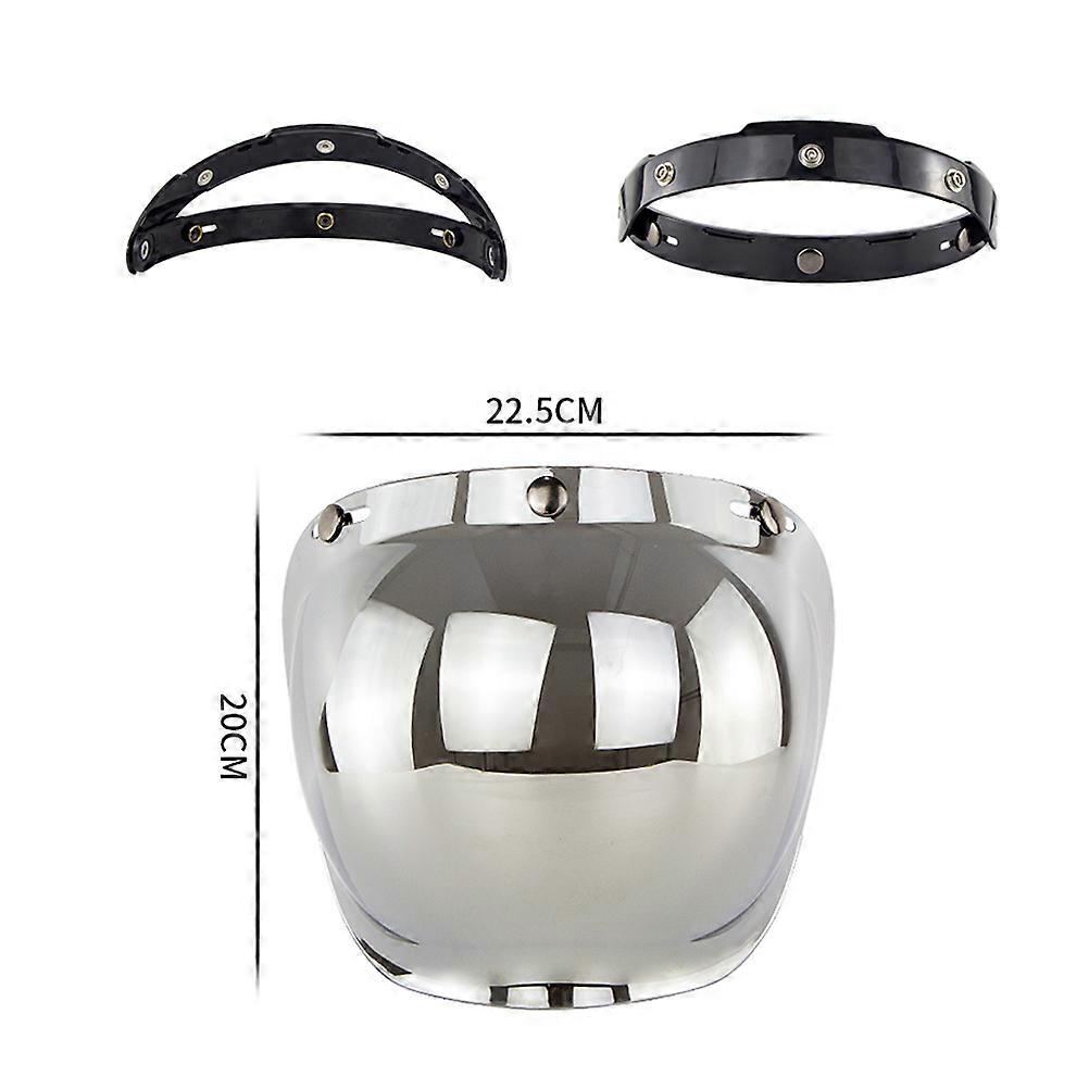 Motorcycle Windproof Shield Pc Fence Visor with Buckle Rack