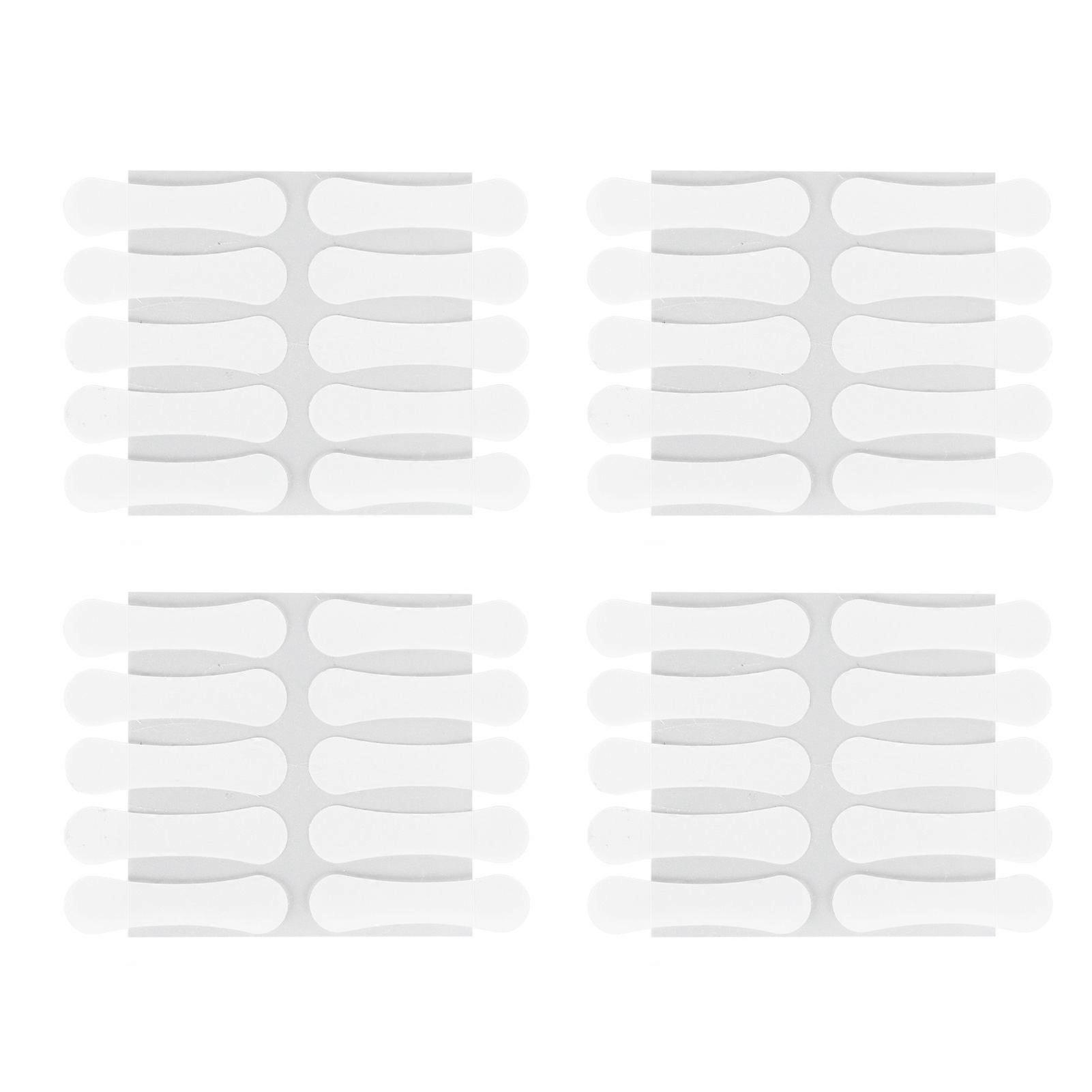40pcs Face Lift Tape Waterproof Elastic Double Chin Reduce Skin Firming Face Neck Lifting Sticker Patch