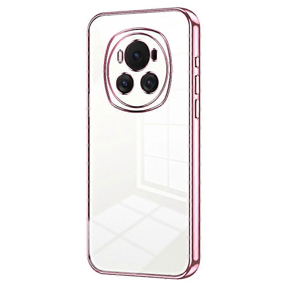 Back Shell Compatible For Honor Magic6 5G , Electroplating Soft TPU Cell Phone Case