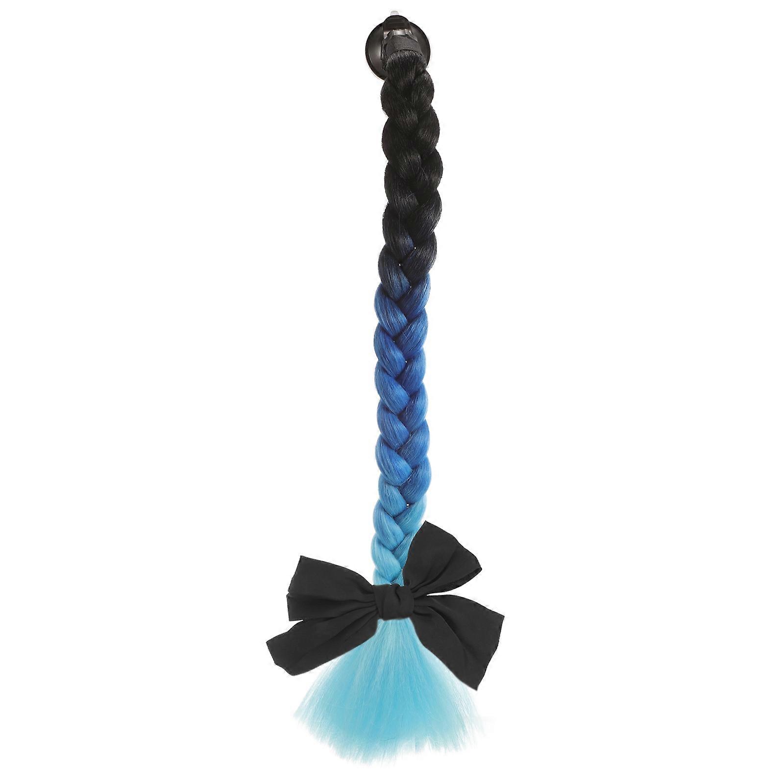 Pigtail Wig Decorative Motorcycle Accessory 3Pcs