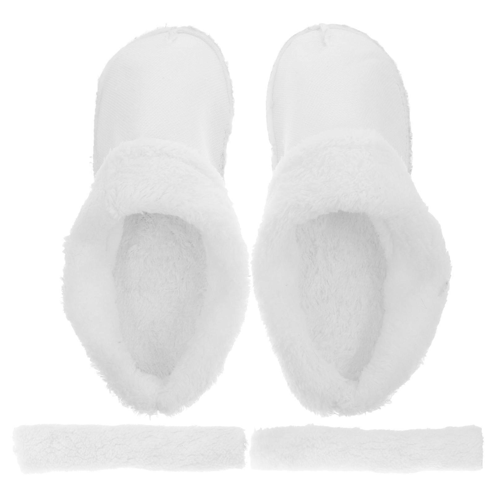 Plush Winter Shoes Insoles Shoe Pads Inserts 5Sets for Removable Liners