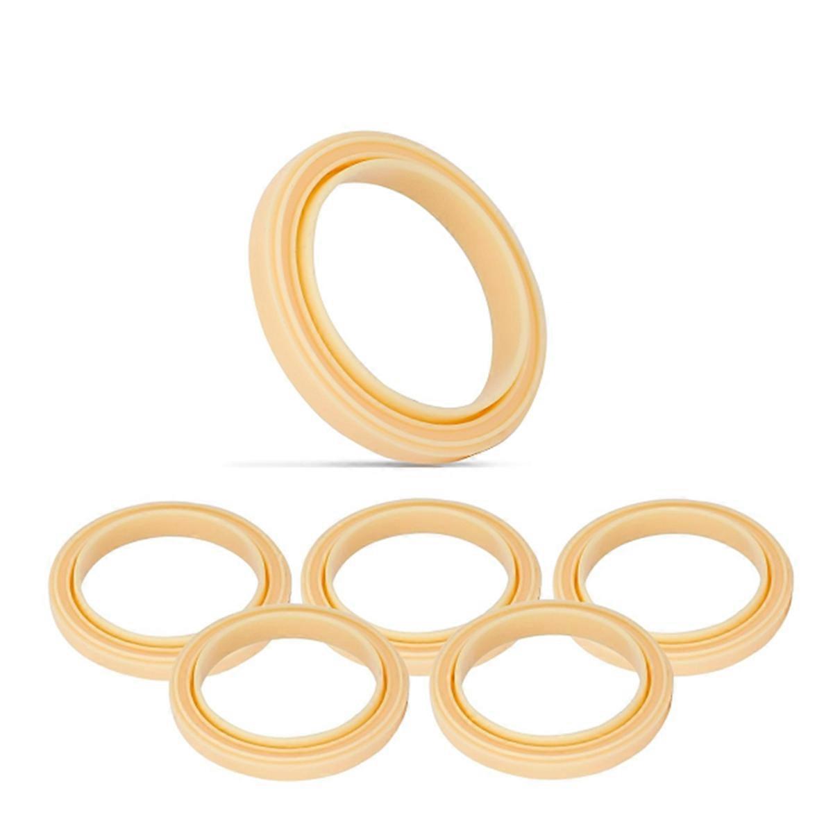 6PCS 54mm Silicone Steam Ring for Espresso Machine