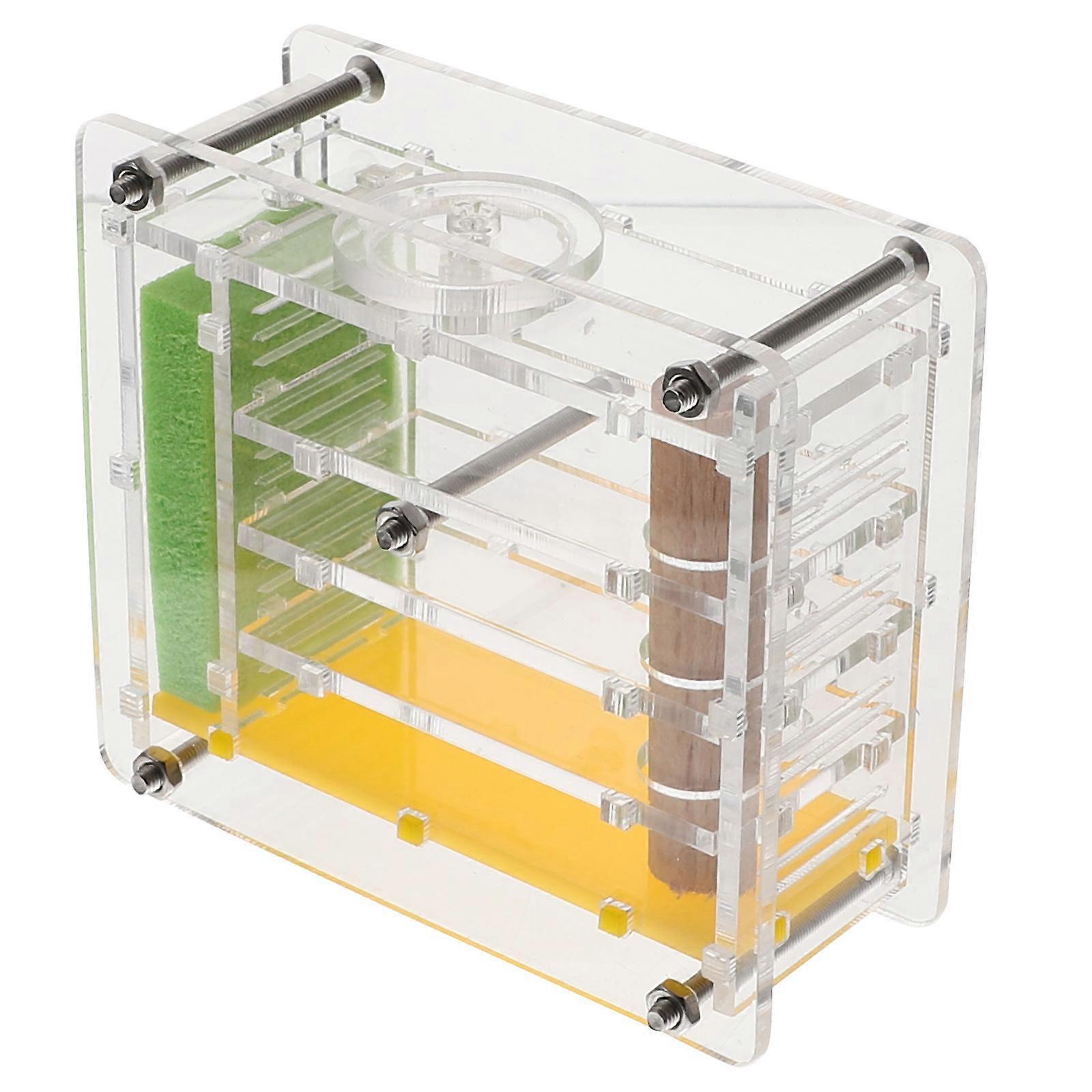 Ant Breeding Box Acrylic Ant Castle for Science Observe 2Pcs