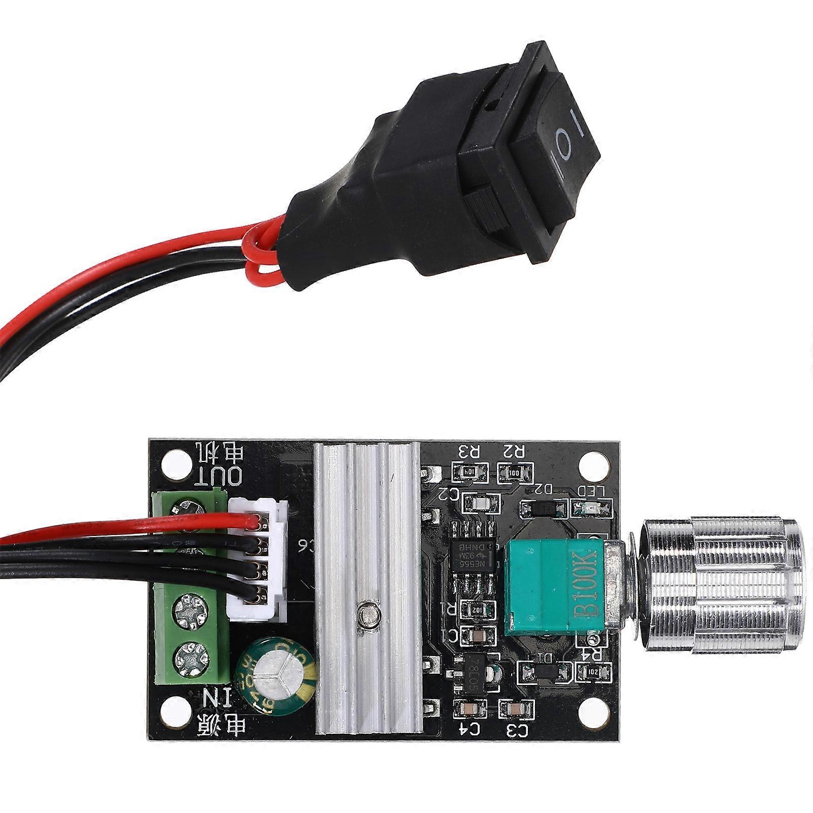 Reversible Pwm Motor Controller Adjustable 1203bb Driver Switch 2x