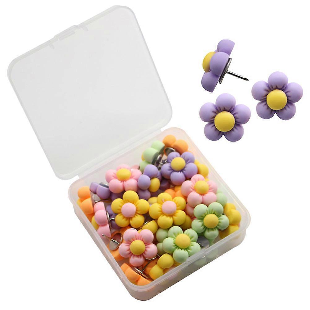 Convenient Push Pin 150 Pcs Multi-Function Thumbtacks Assorted Color Cork Board Decoration Supplies